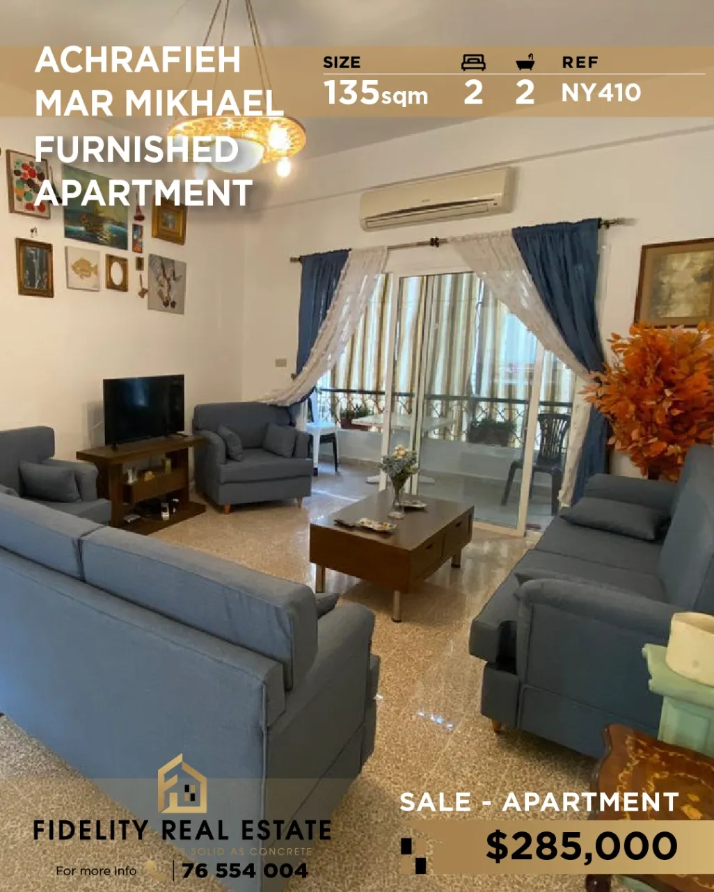 Apartment for sale in Achrafieh, Beirut, Lebanon