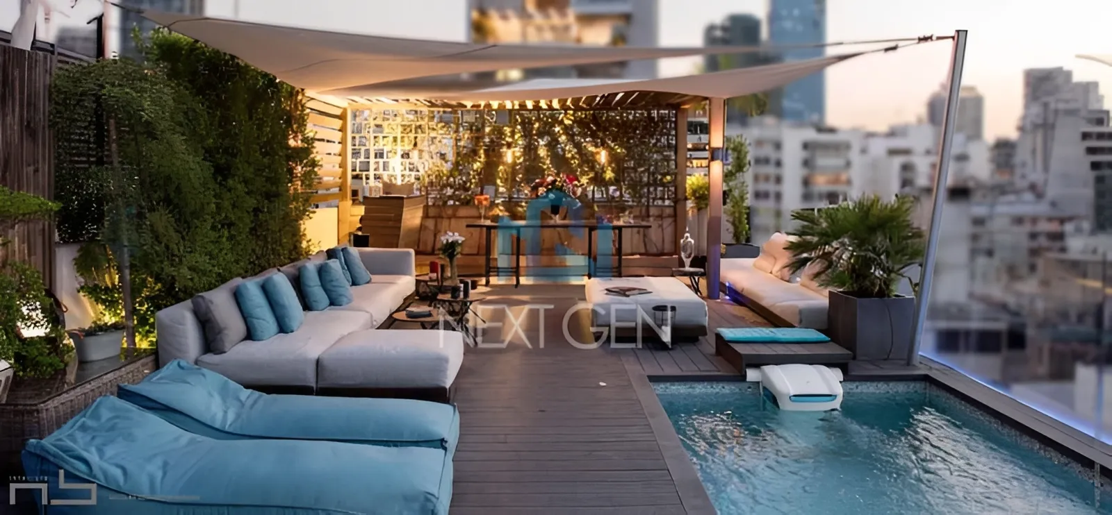 Triplex for Rent in Sursock - 3 bed, 5 bath