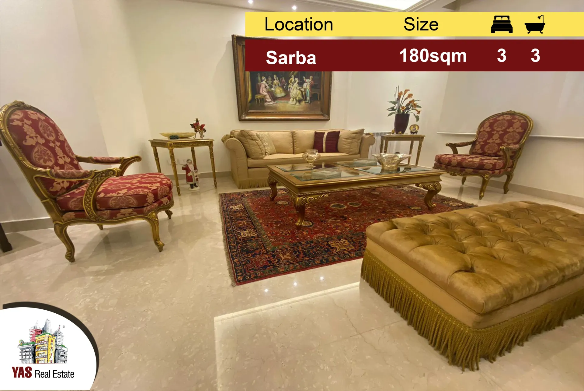 Apartment for Sale in Sarba - 3 bed, 3 bath