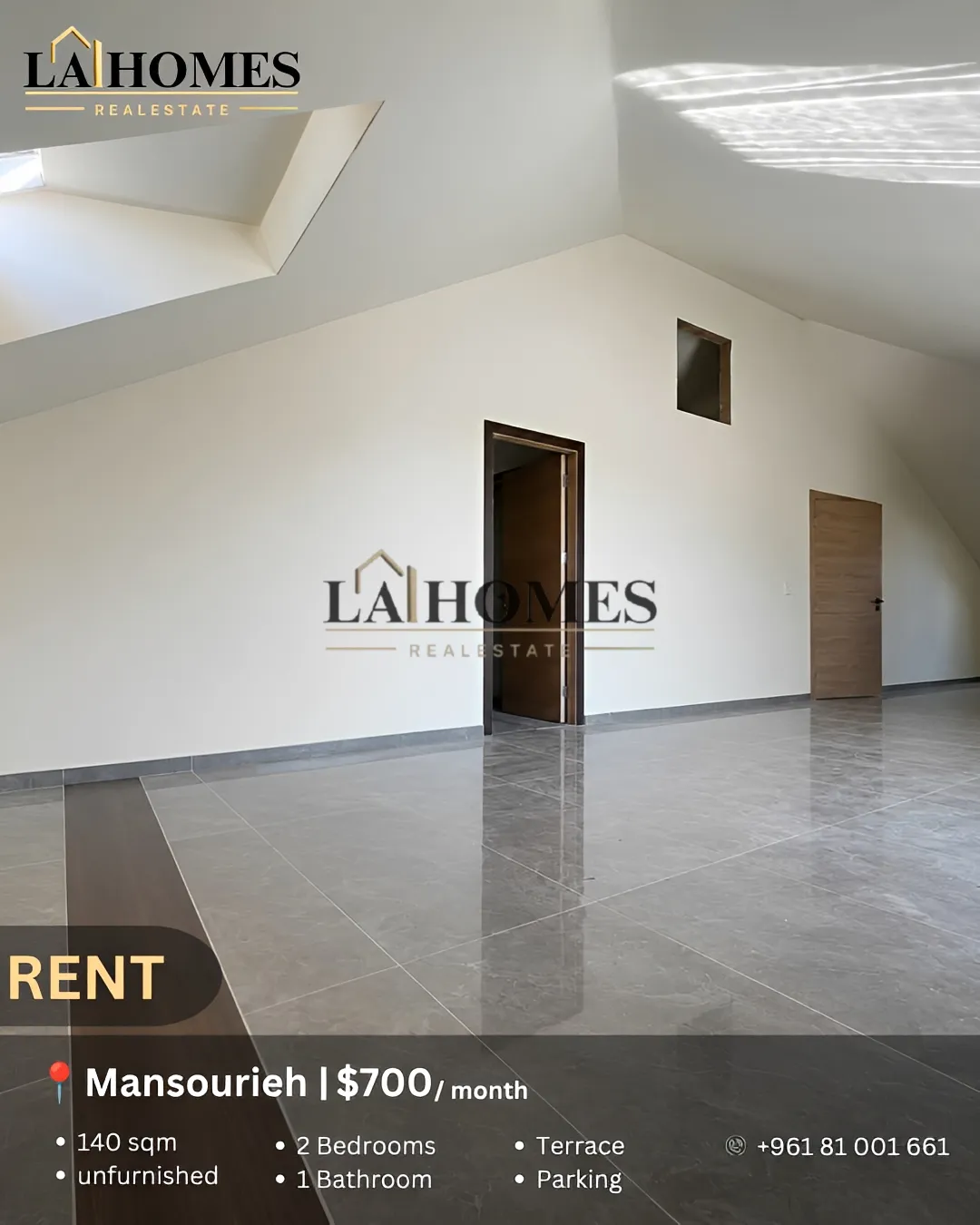 Apartment for rent in Mansourieh