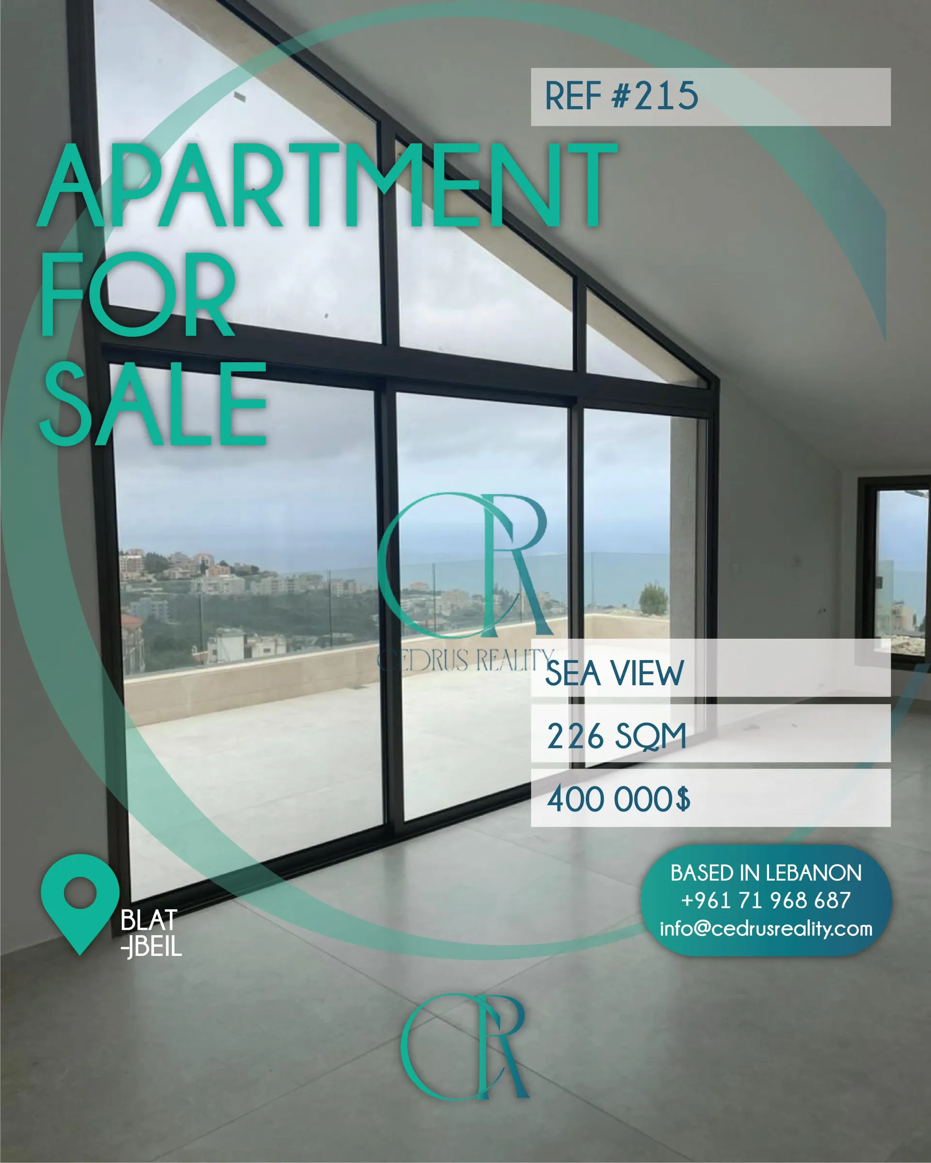 Apartment for sale in Jbeil, Lebanon