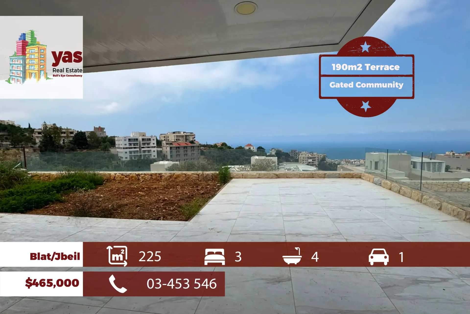 Apartment for Sale in Blat - 3 bed, 4 bath