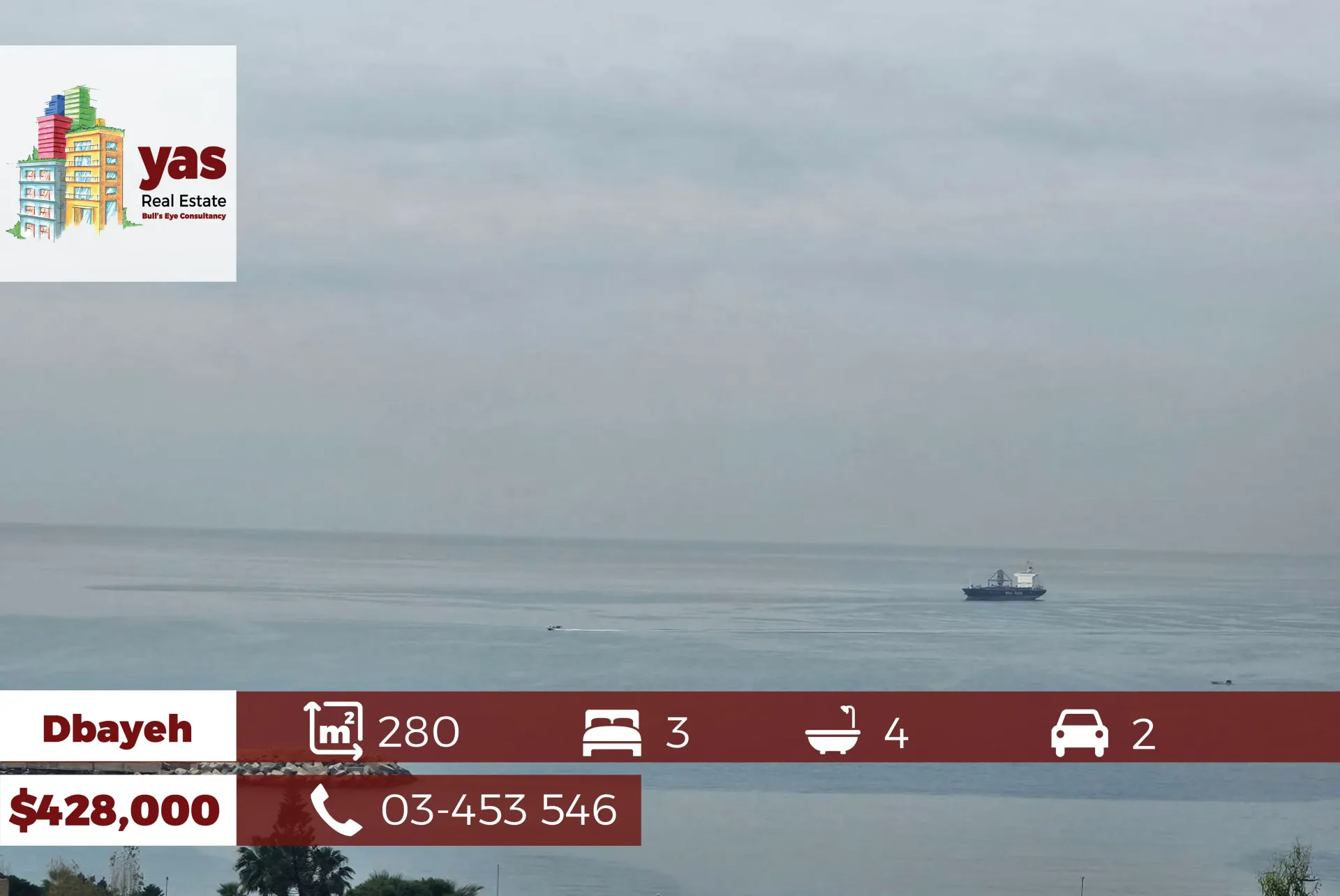Apartment for Sale in Dbayeh