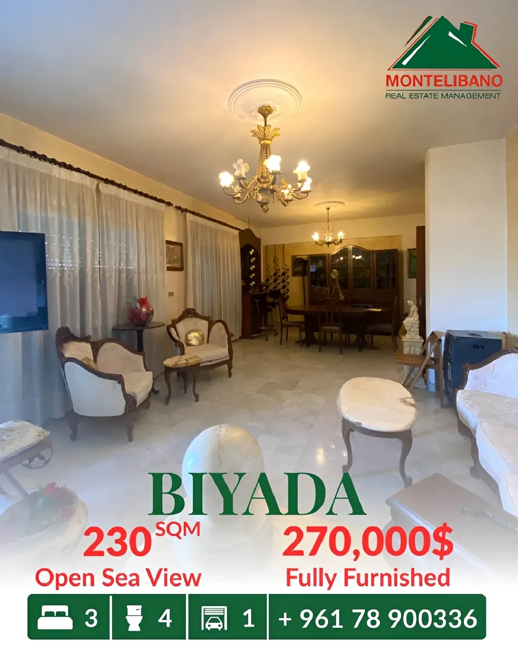 Apartment for sale in Bayada