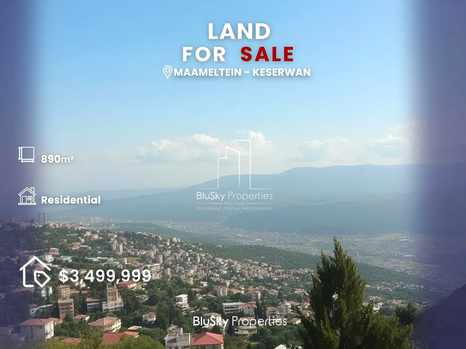Land for Sale in Maameltein