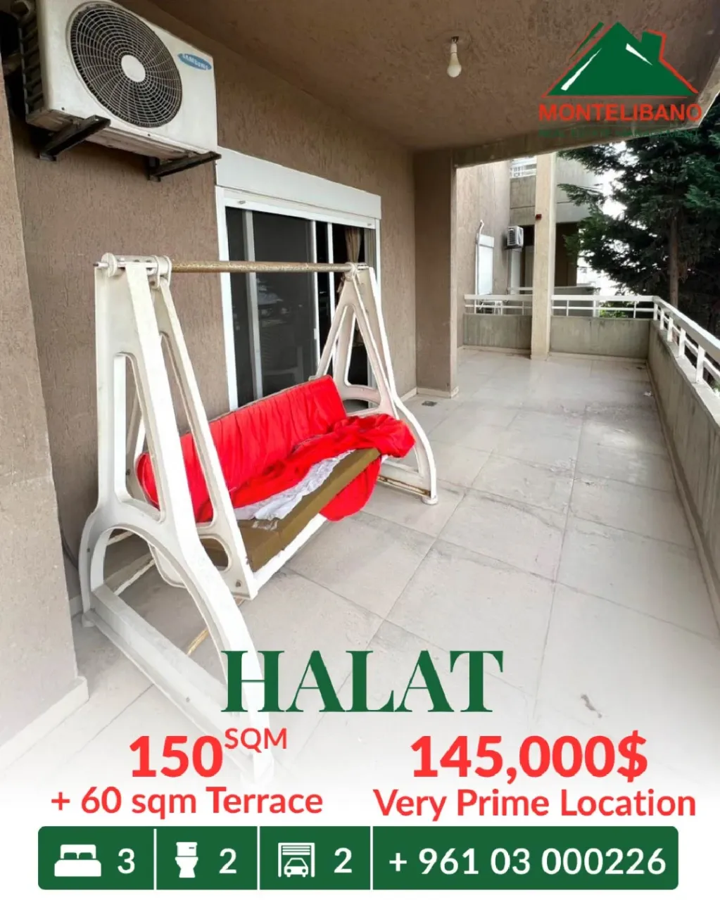 Apartment for sale in Halat, Lebanon