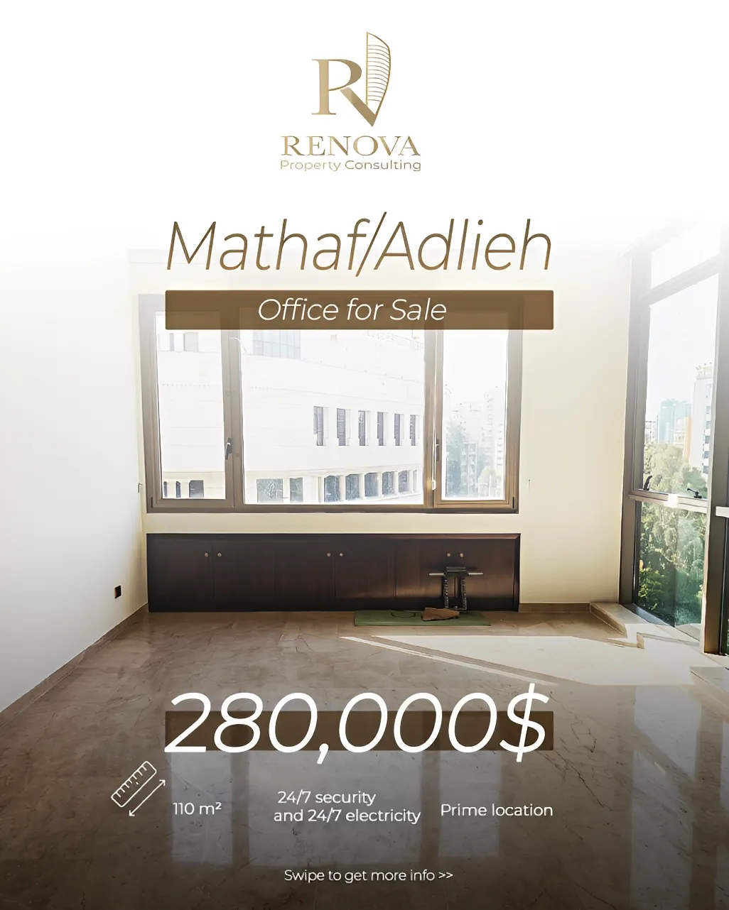 Office for sale in Mathaf