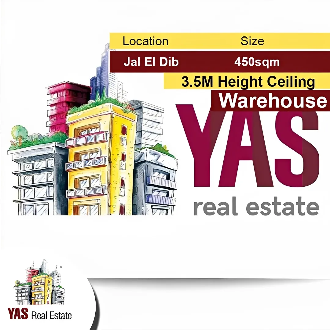 Warehouse for sale in Jal El Dib