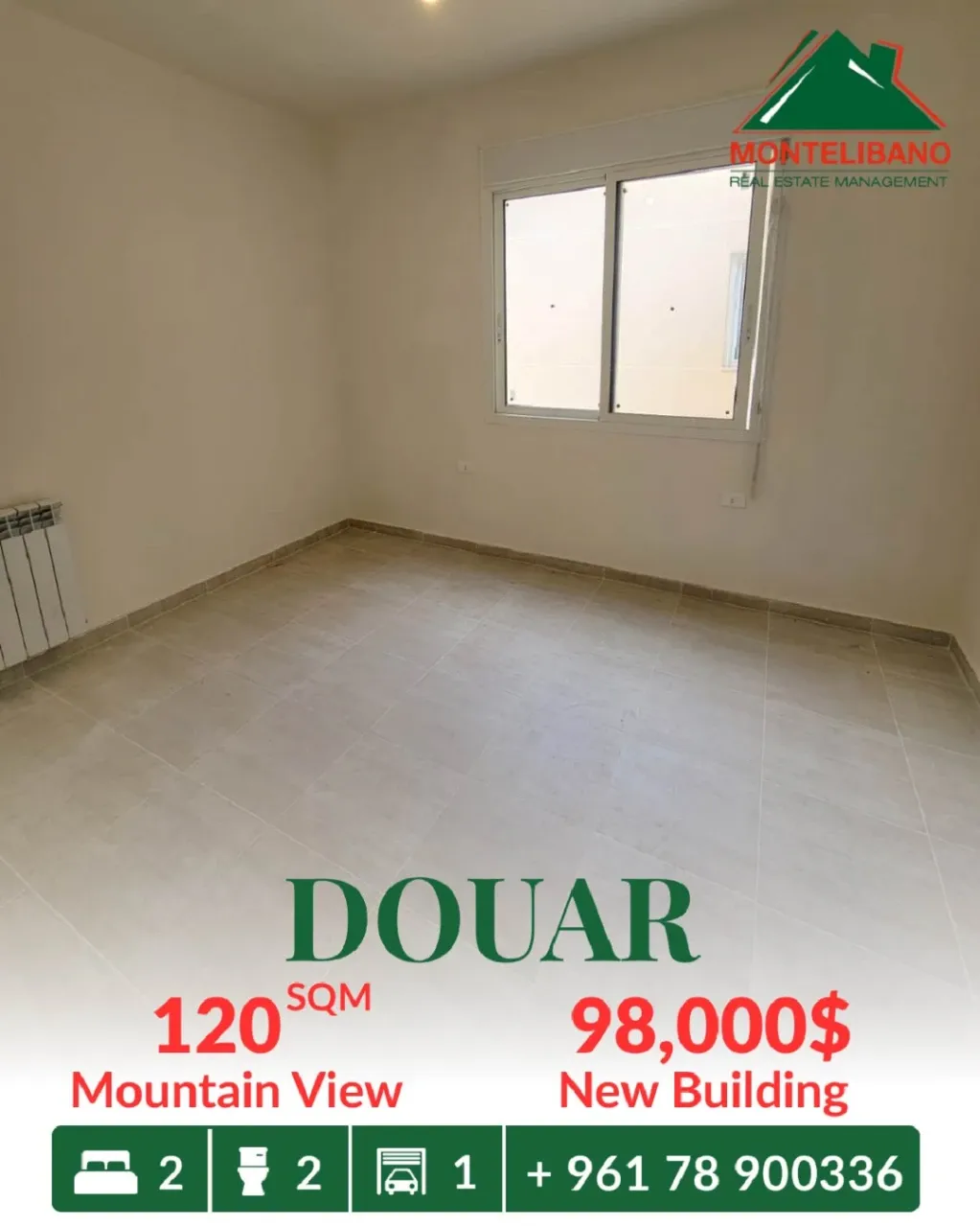 Apartment for sale in Douar, Lebanon