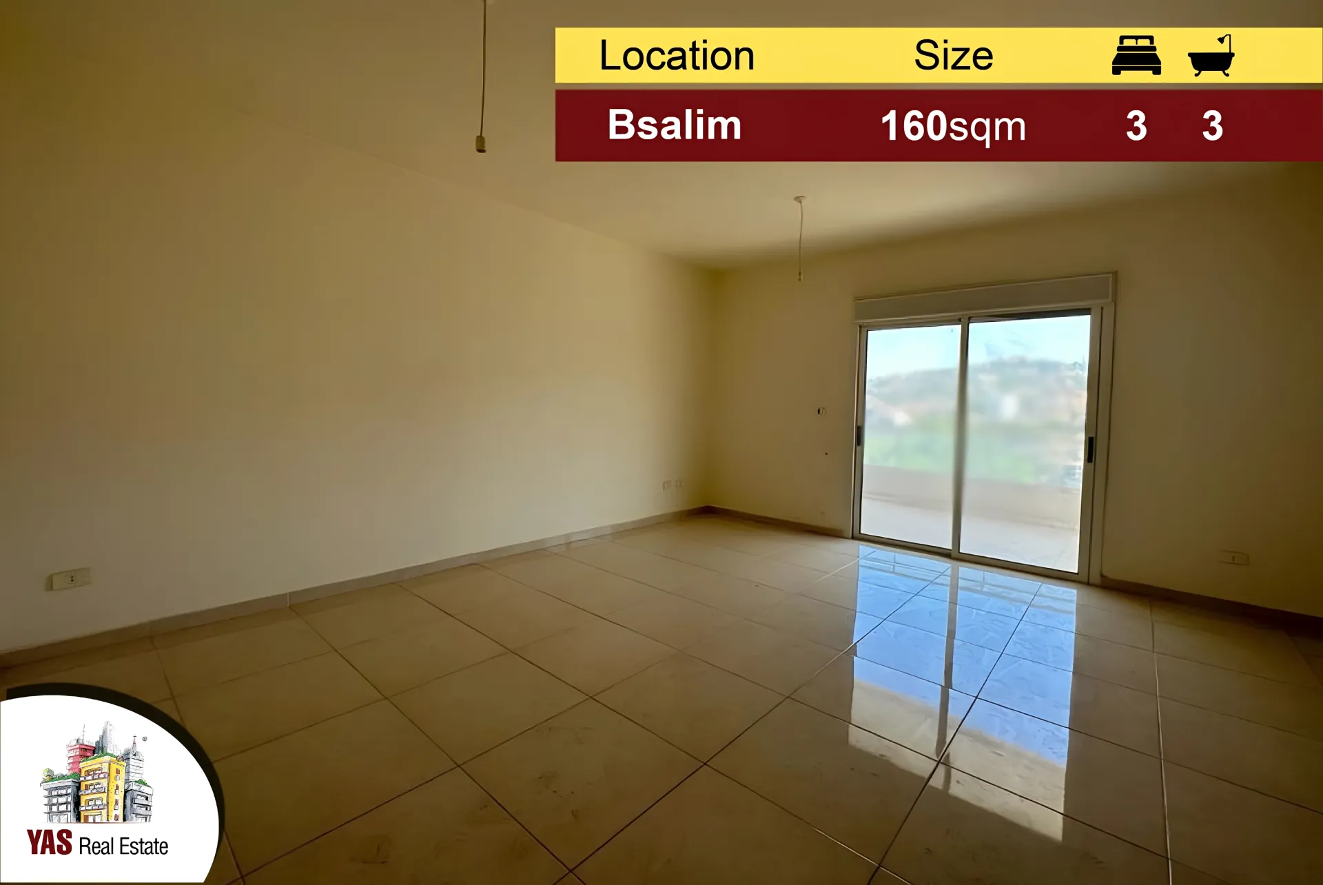 Apartment for Sale in Bsalim - 3 bed, 3 bath
