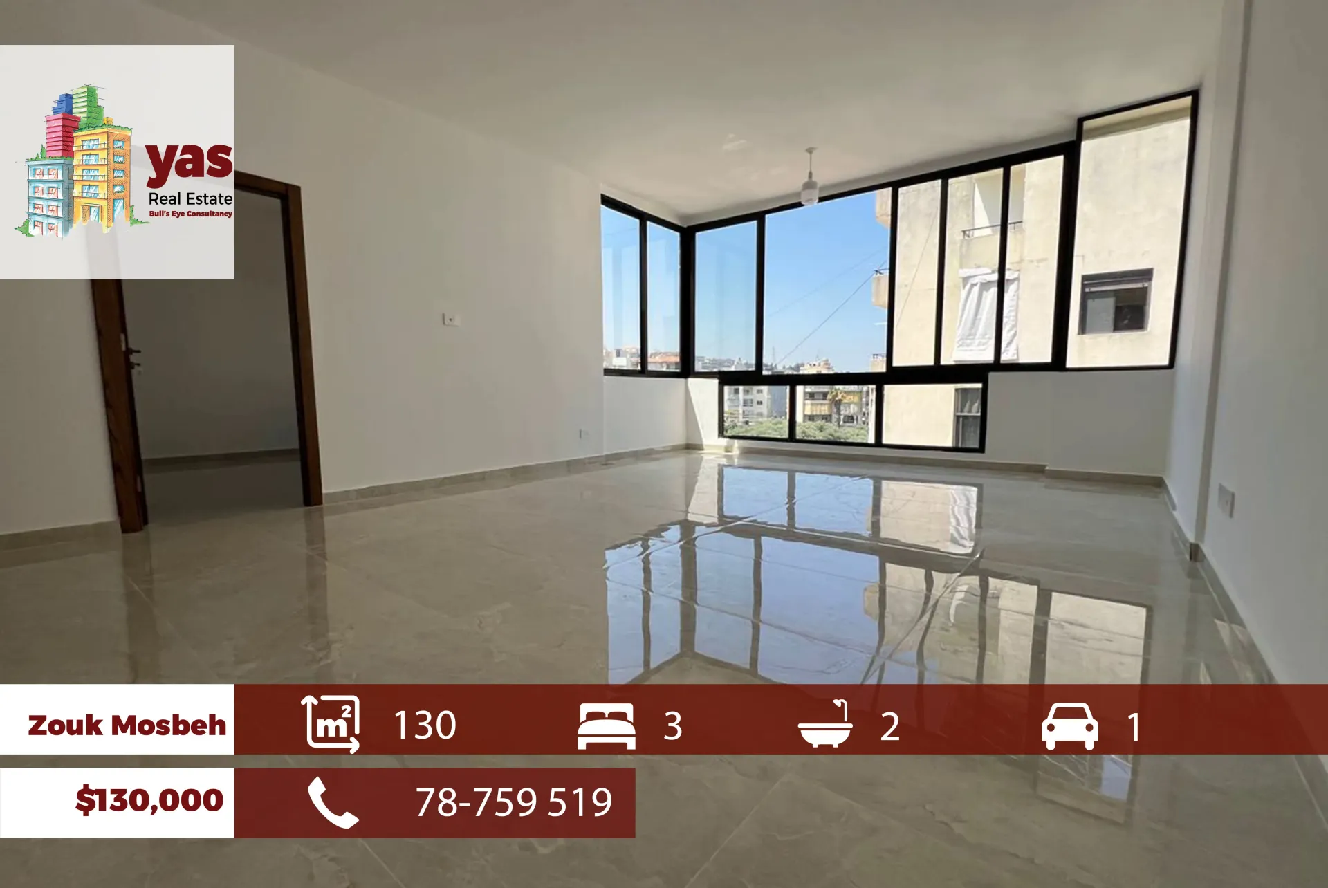 Apartment for Sale in Zouk Mosbeh