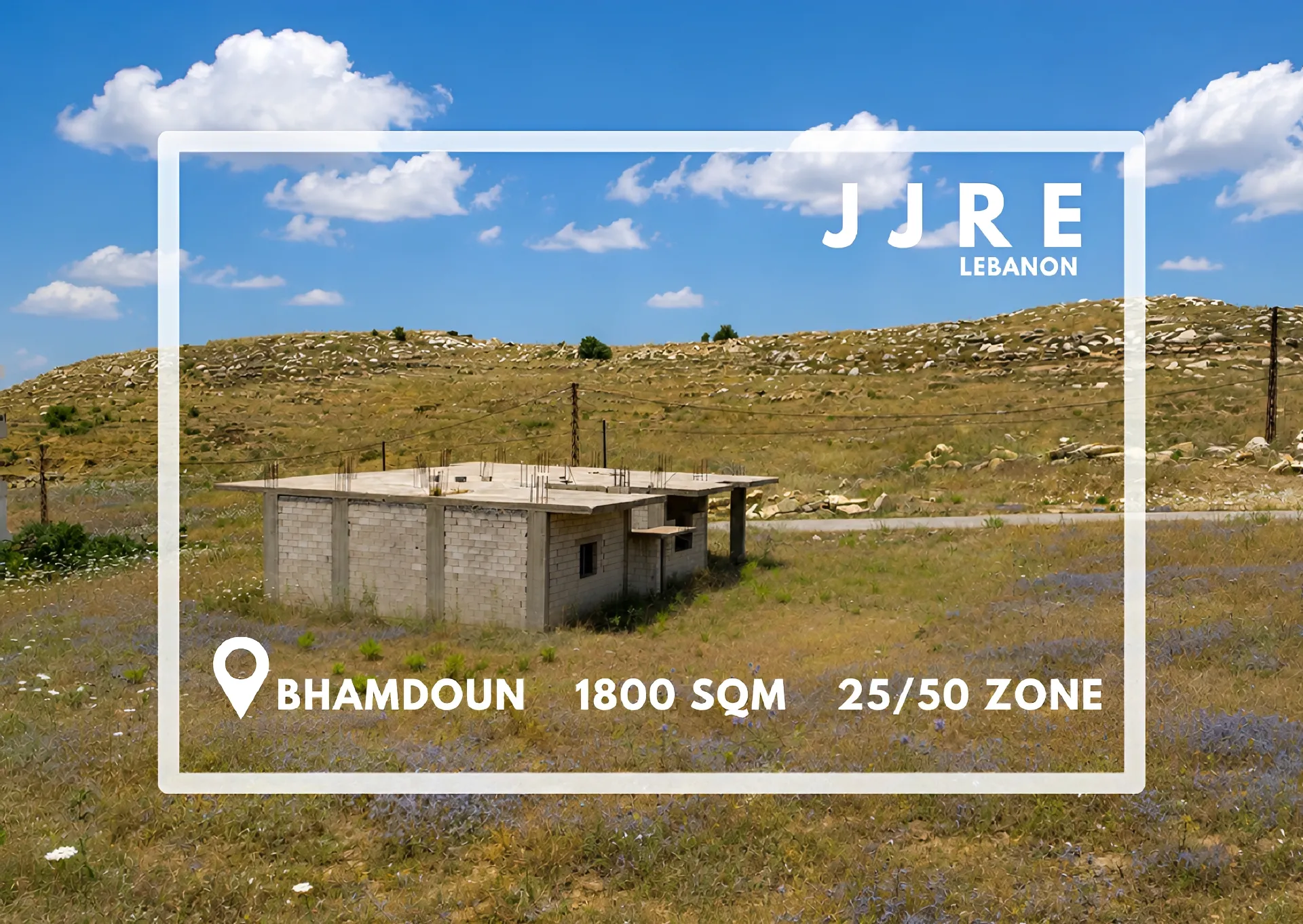 Land for sale in Bhamdoun, lebanon