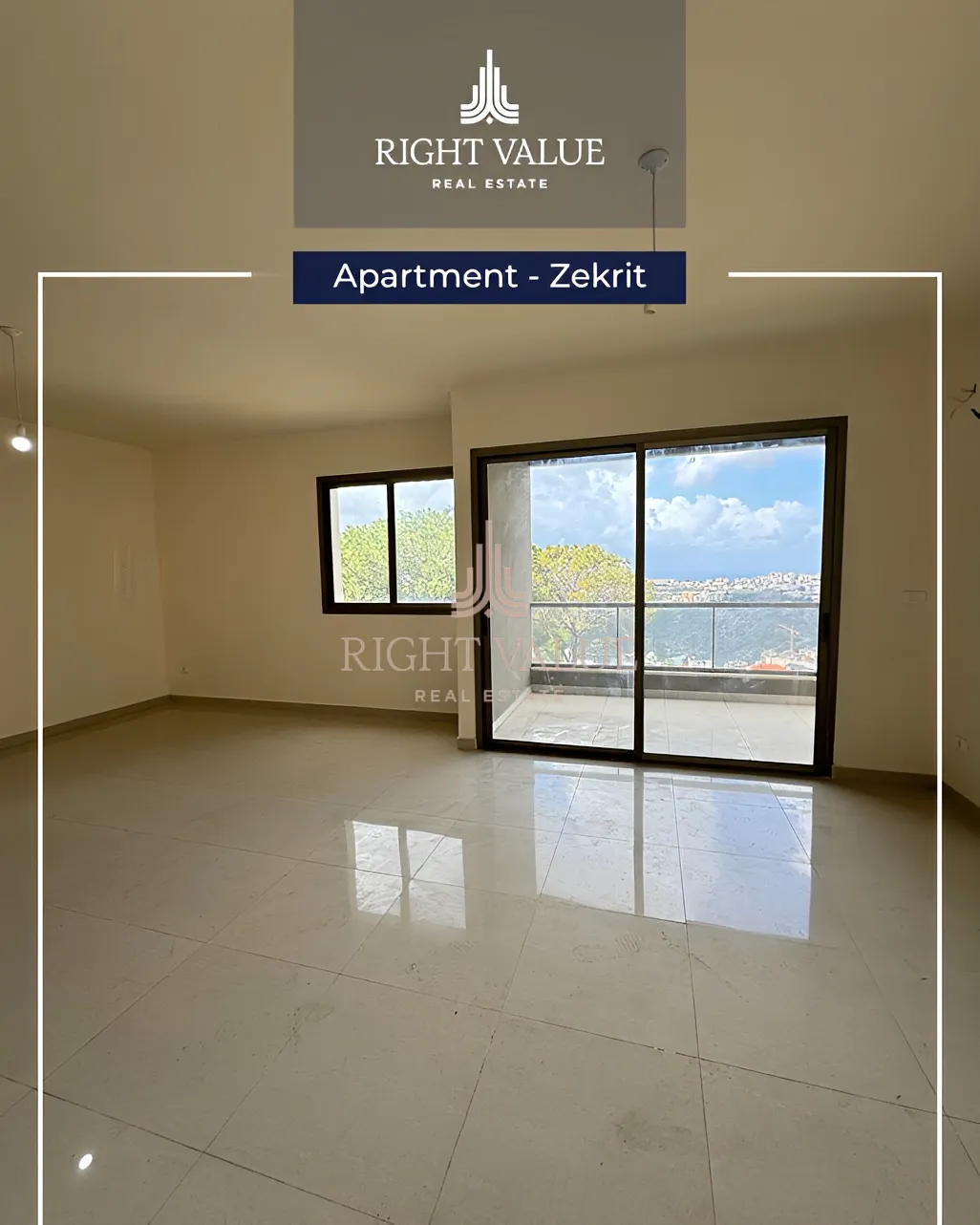 Apartment for sale in Zikrit, Lebanon