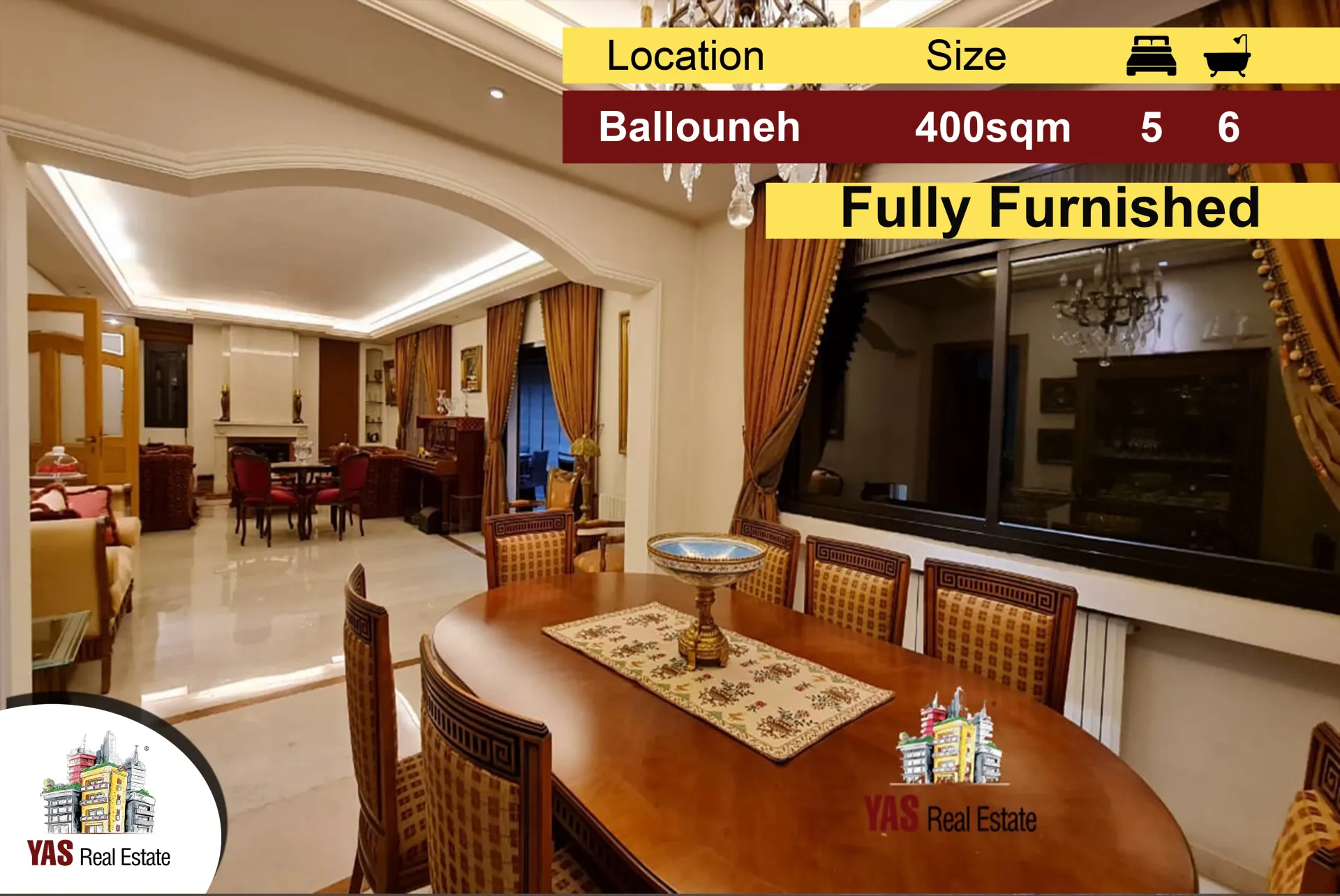 Apartment for Sale in Ballouneh