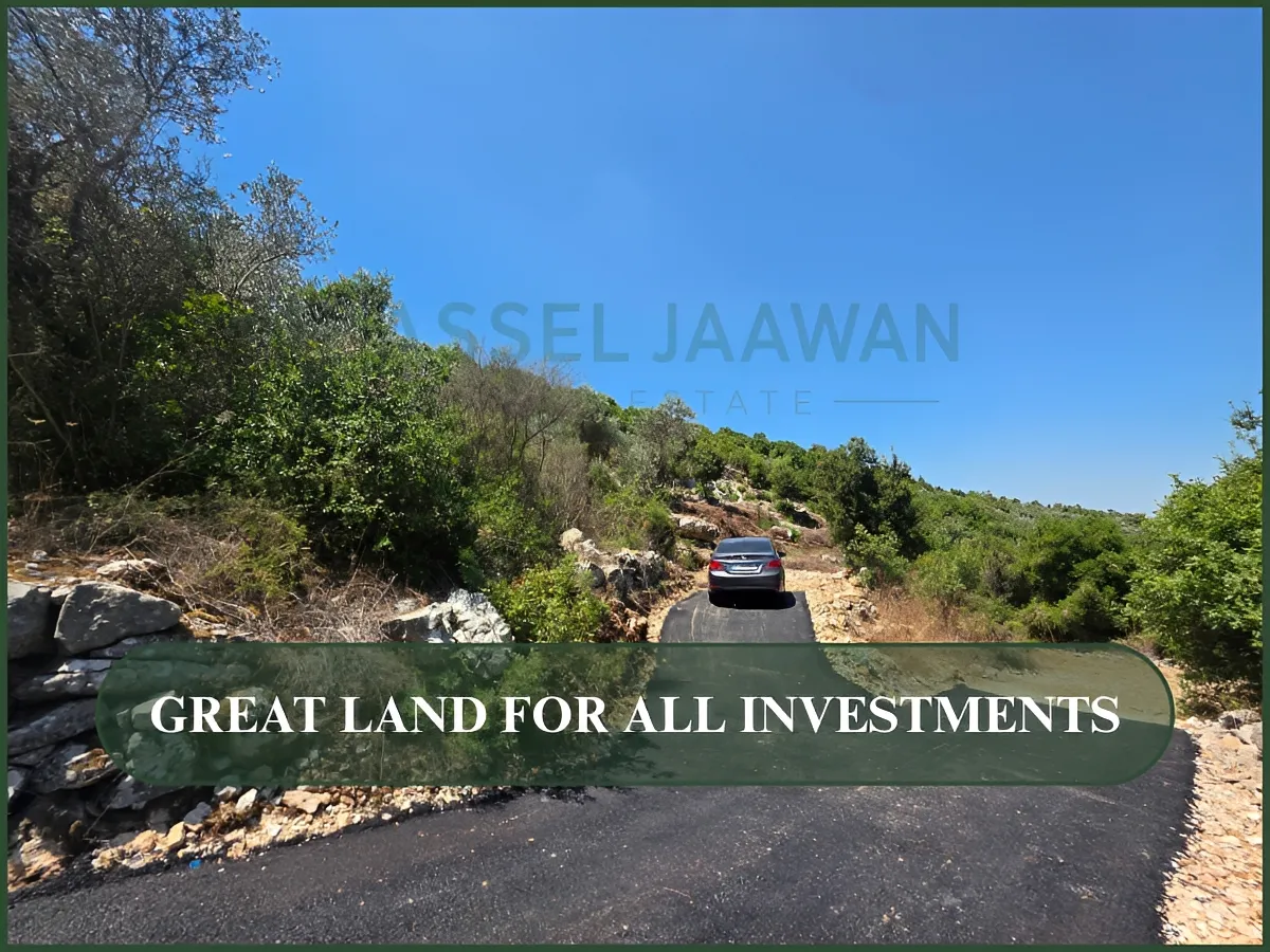 Land for sale in Batroun district, lebanon