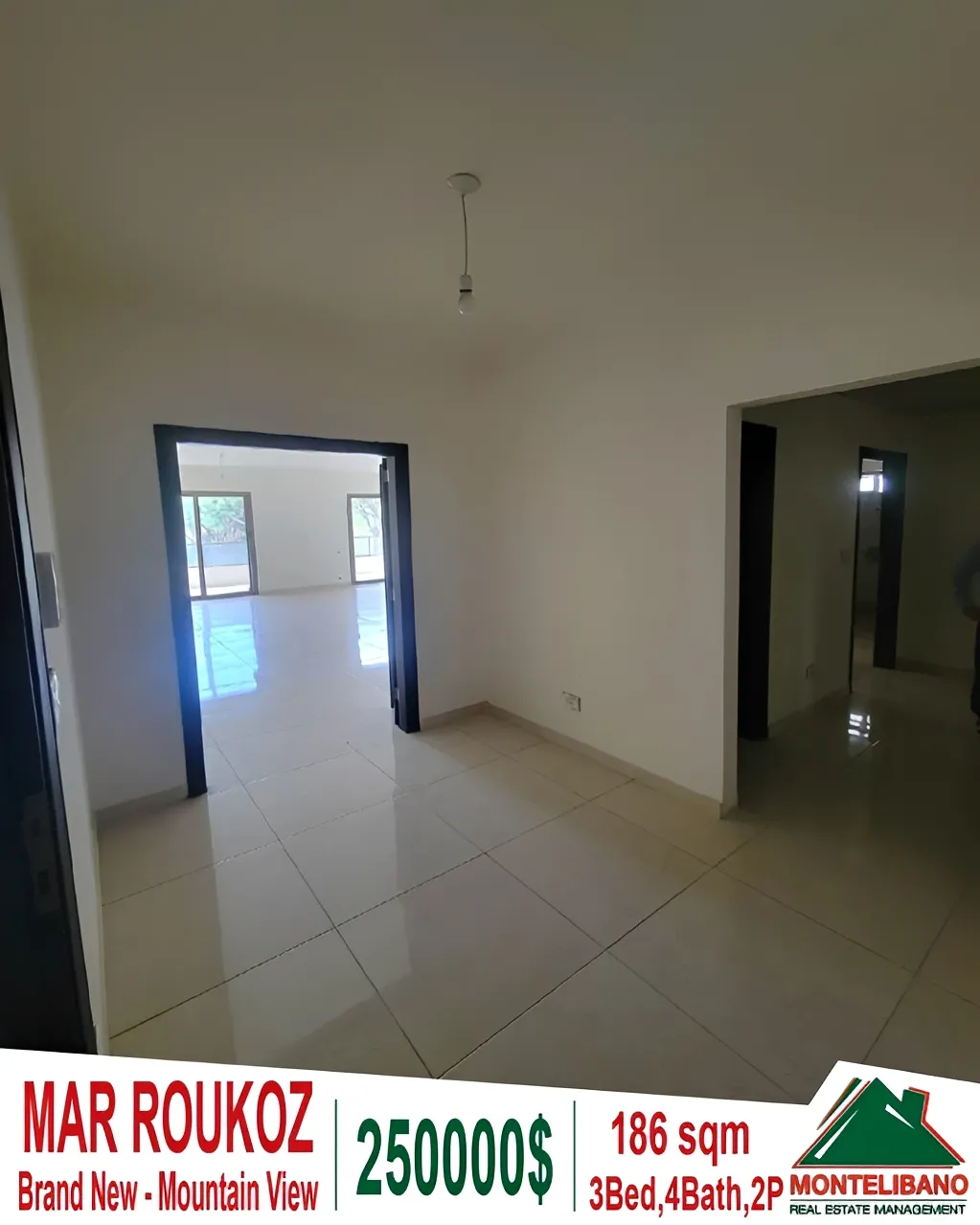 Apartment for sale in Mar Roukouz, Lebanon