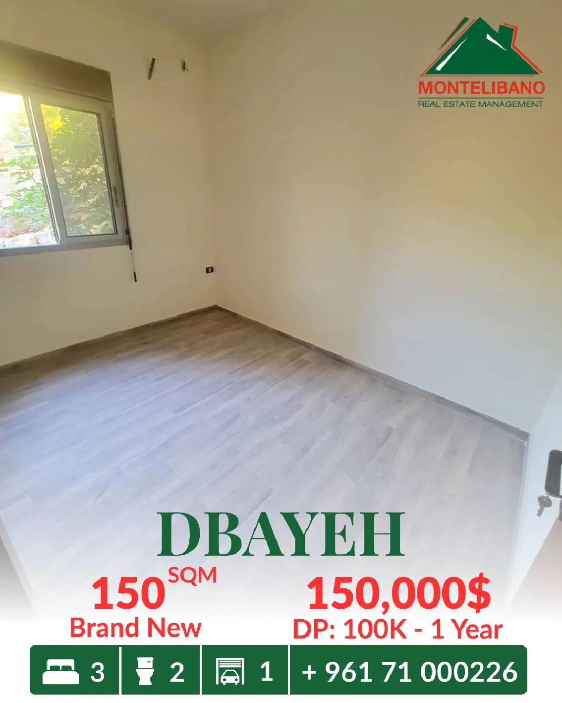 Apartment for sale in Dbayeh, Lebanon