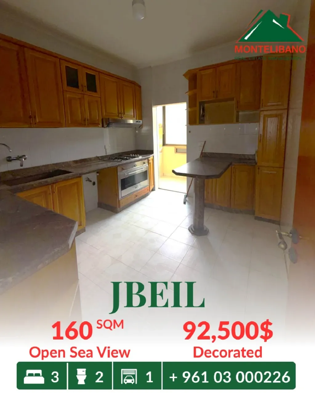 Apartment for sale in Jbeil, Lebanon