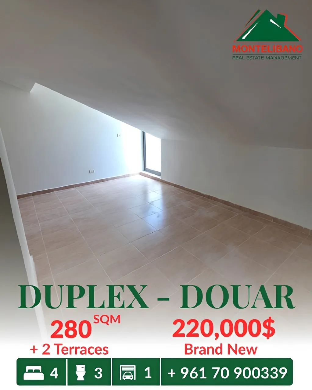 Apartment for sale in Douar, Lebanon
