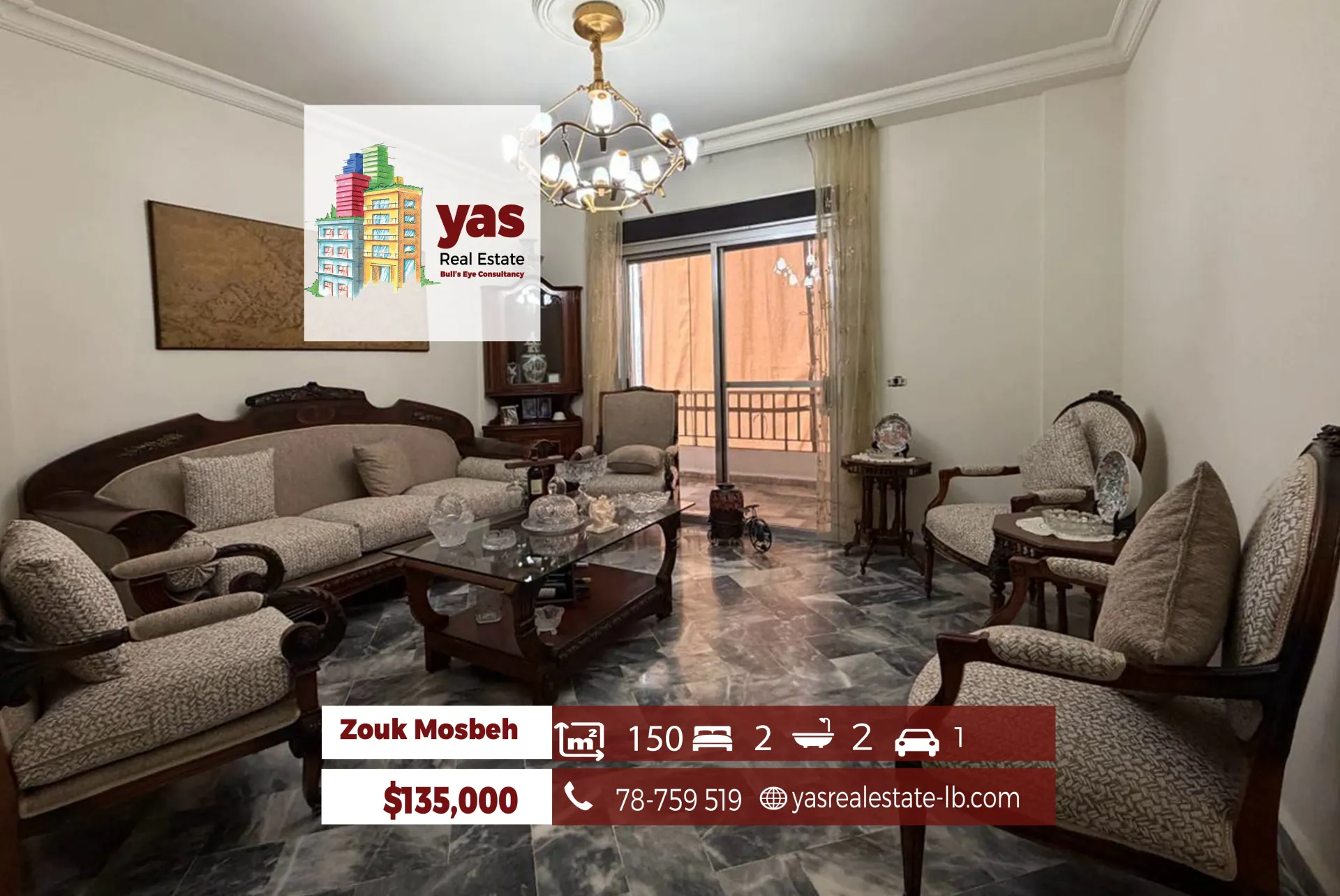 Apartment for Sale in Zouk Mosbeh