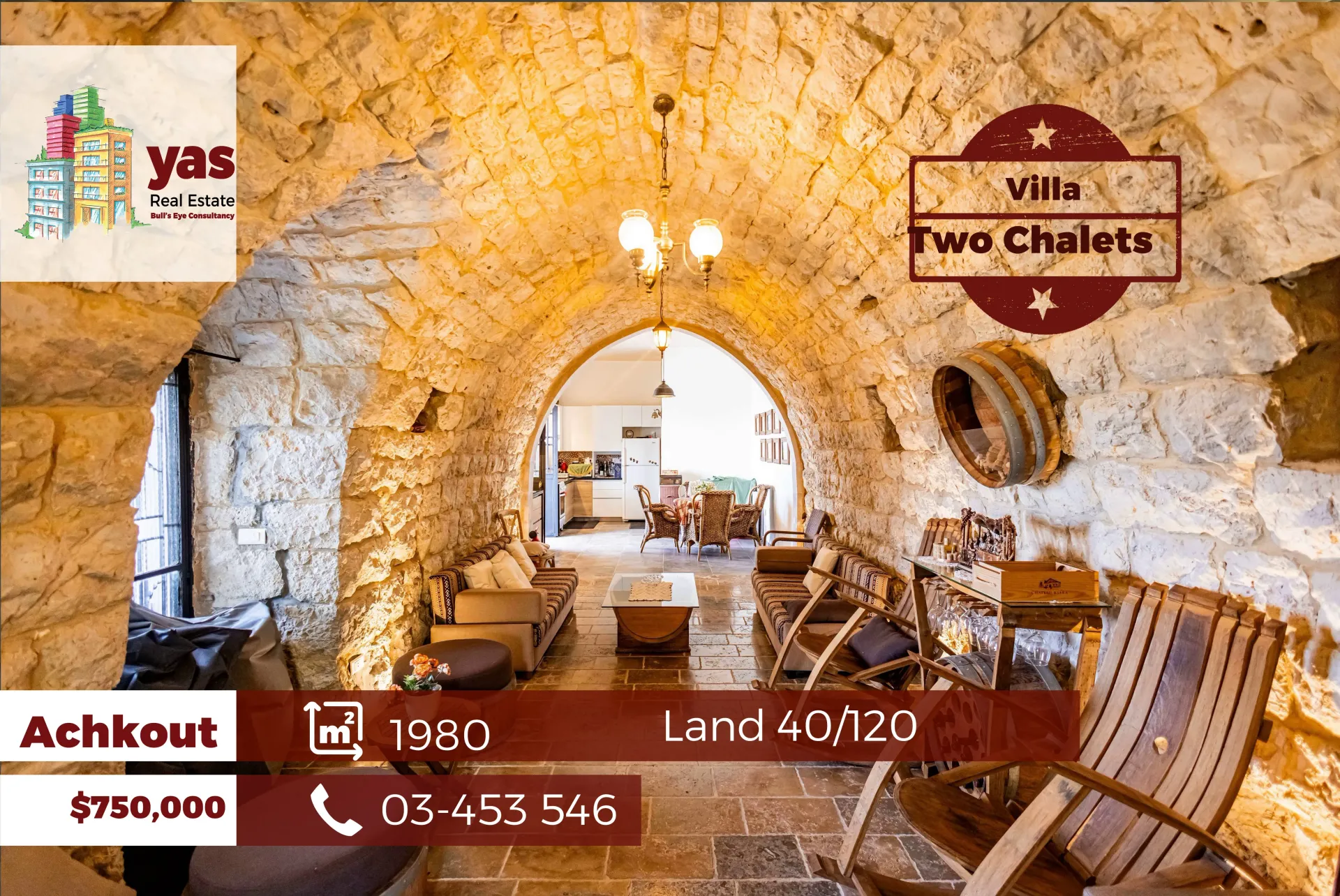 Villa for Sale in Ashqout - 4 bed, 4 bath