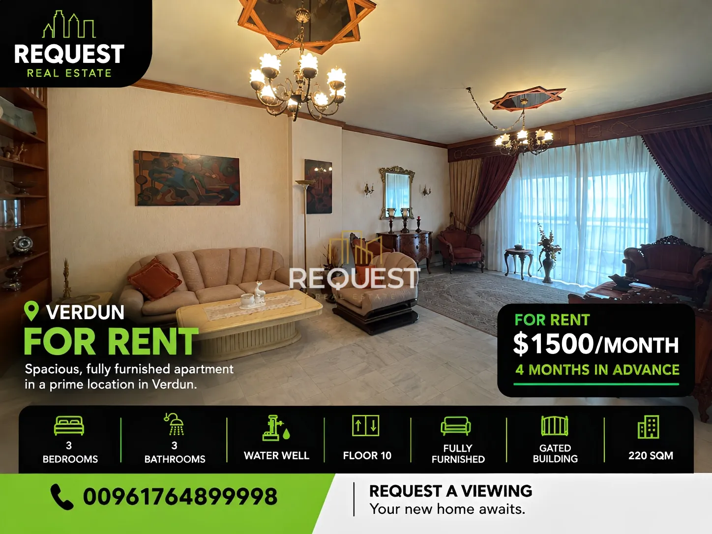 Apartment for rent in Verdun