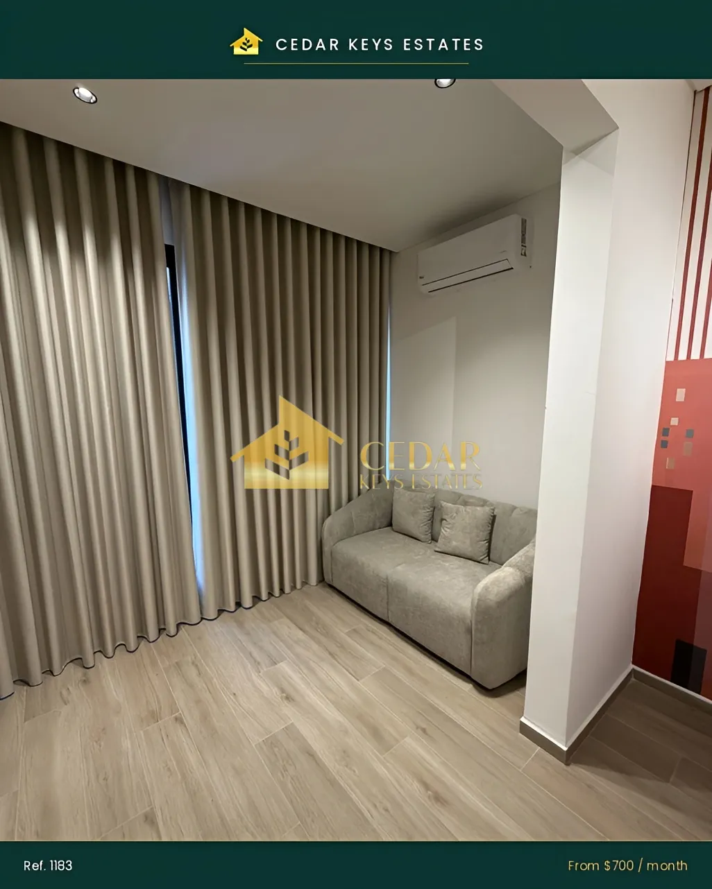 Studio for rent in Hamra, Beirut, Lebanon
