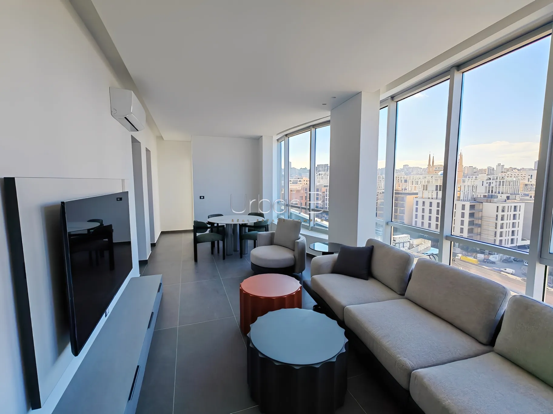 Apartment for Rent in Saifi Village, Beirut, Lebanon - 2 bed, 2 bath