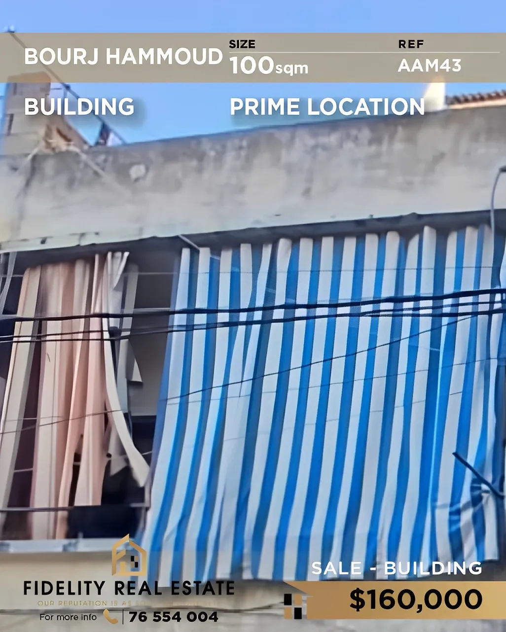 Building for Sale in Bourj Hammoud, Lebanon
