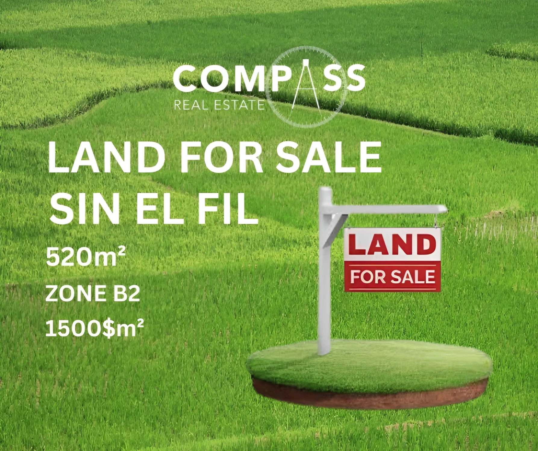 Land for Sale in Sin El Fil, Lebanon