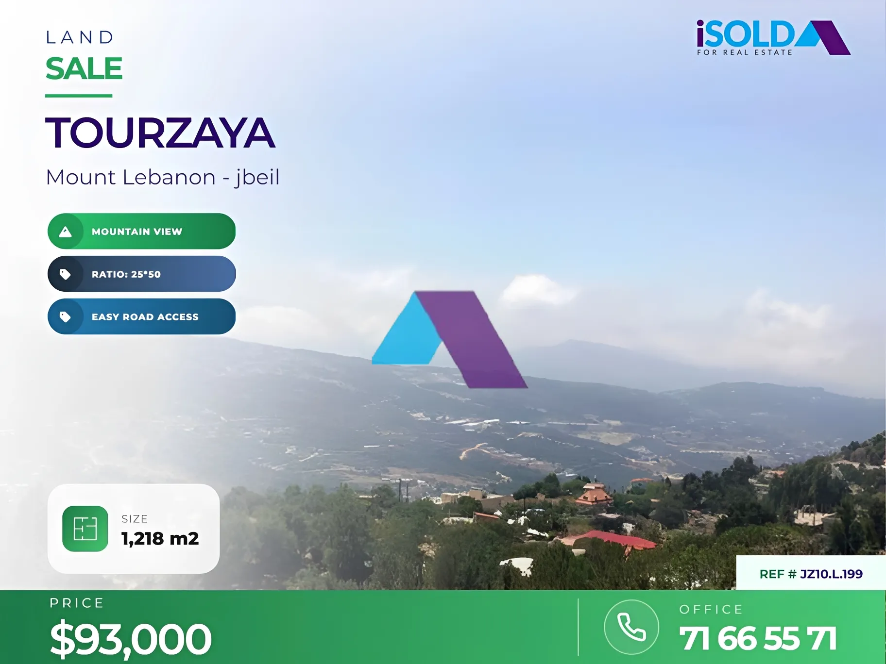 Residential Land for sale in Tourzaiyya, Lebanon