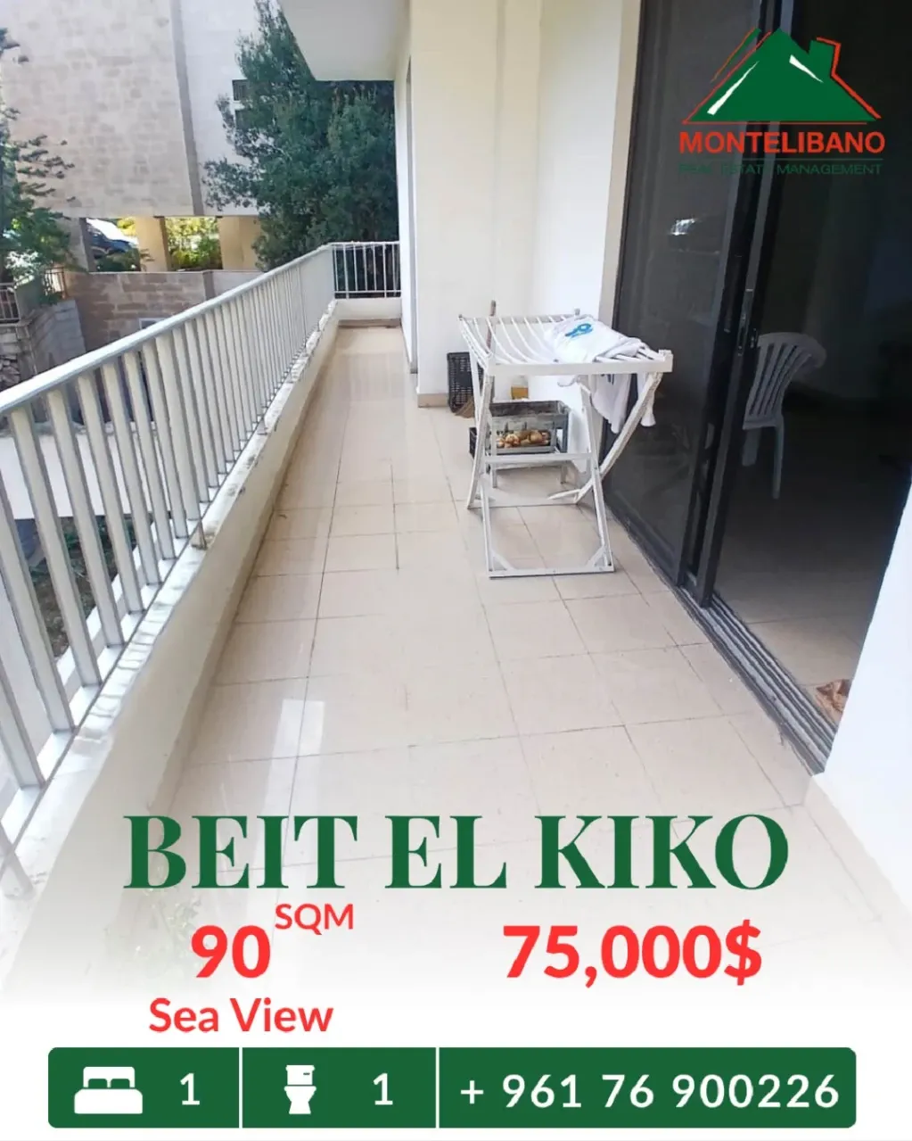 Apartment for sale in Beit El Kiko, Lebanon