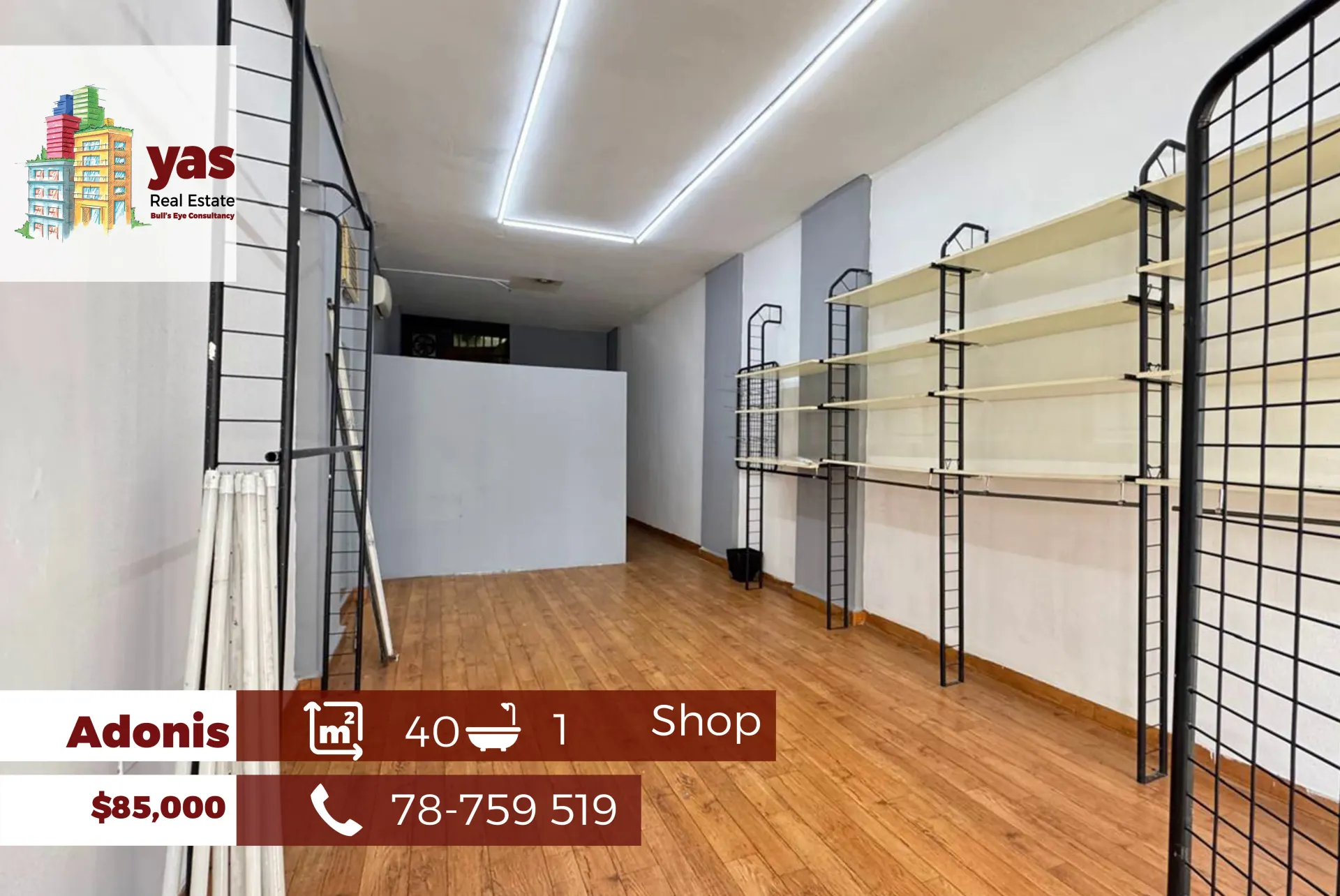 Shop for Sale in Adonis