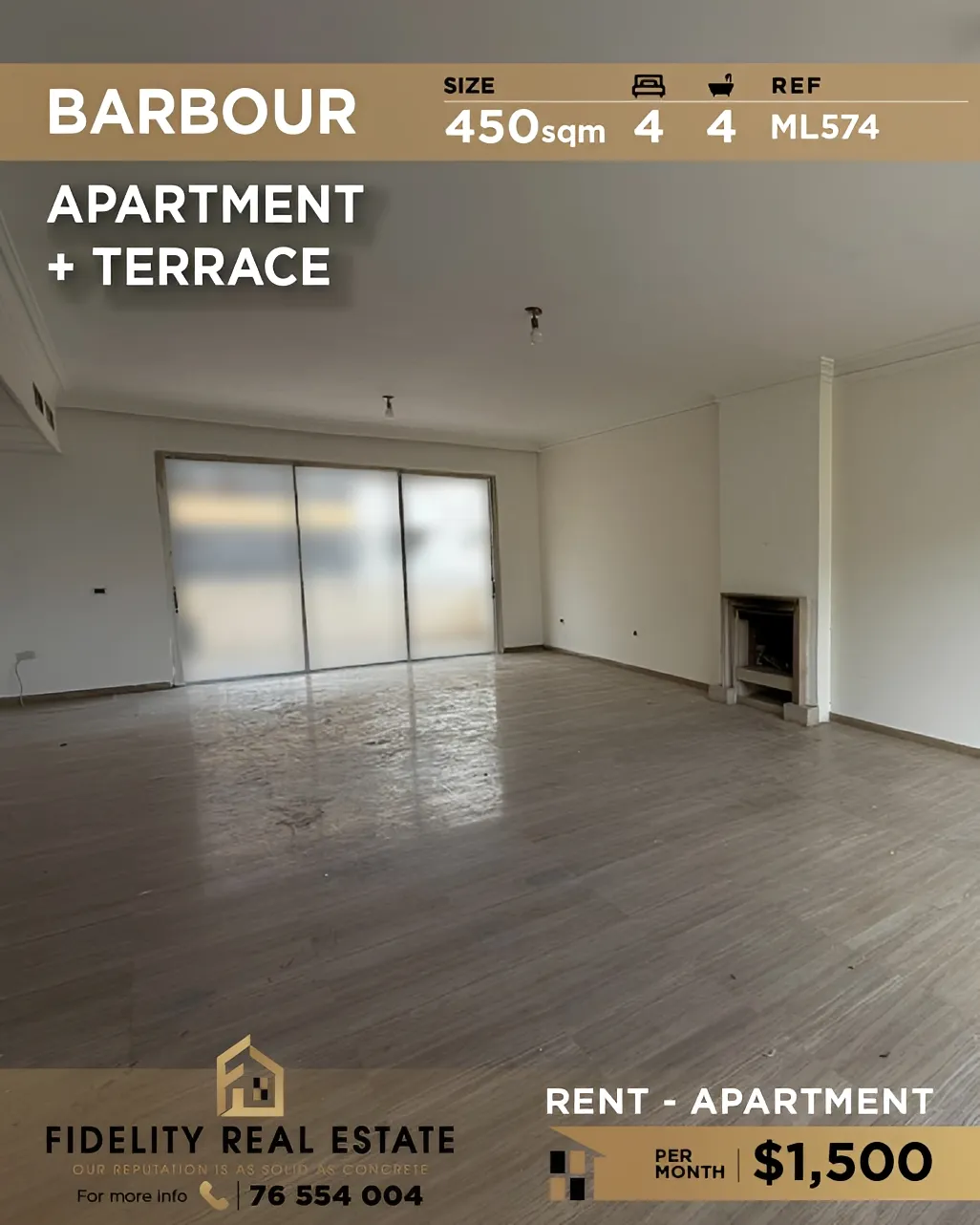 Apartment for rent in Barbour, Beirut, Lebanon - 4 bed, 4 bath
