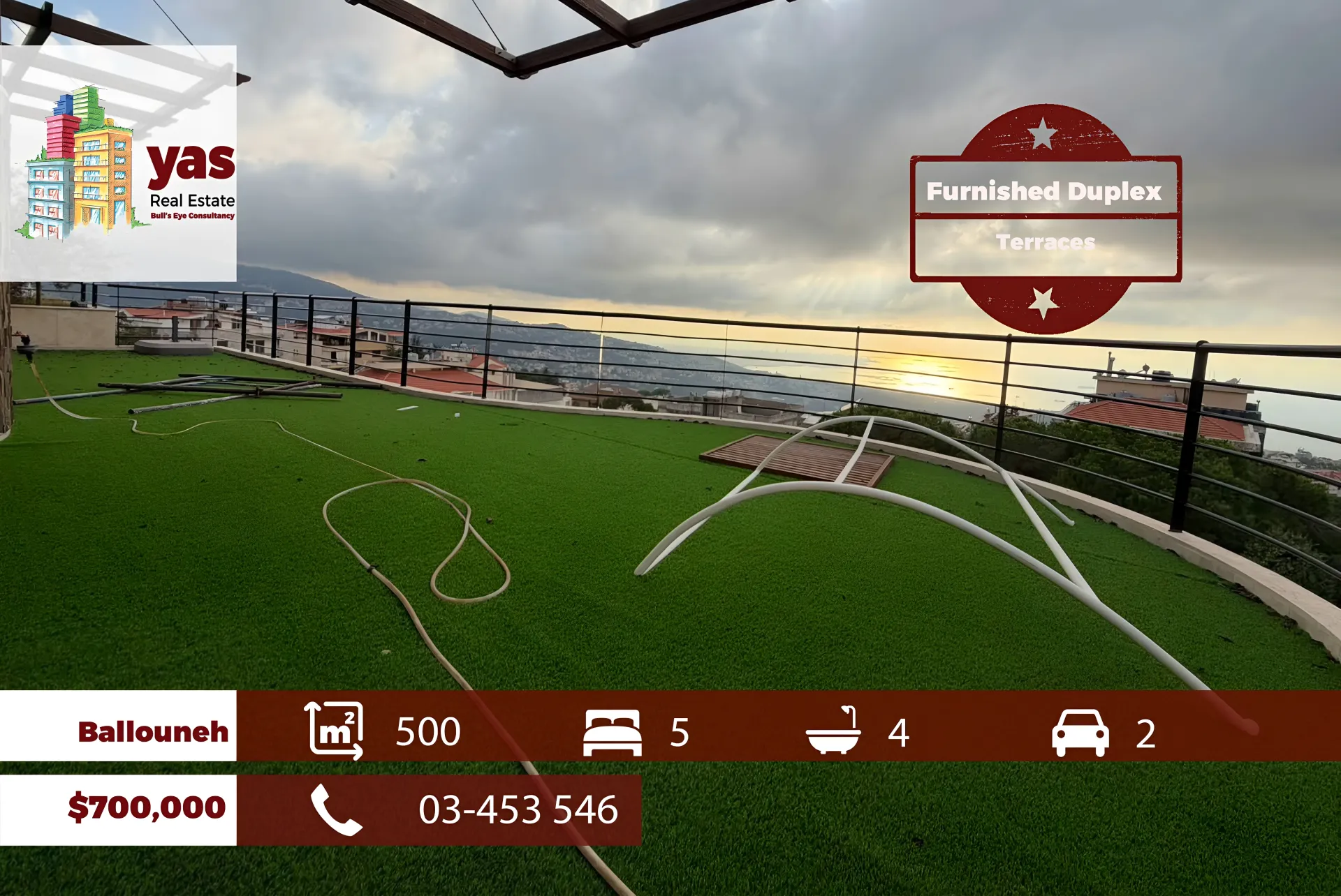 Apartment for Sale in Ballouneh