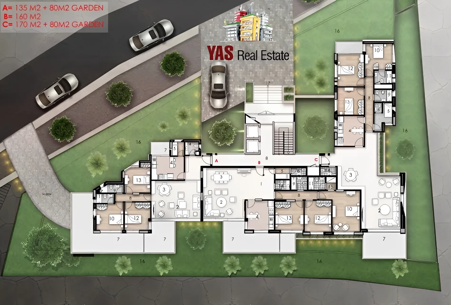 Apartment for Sale in Sehaile - 3 bed, 3 bath