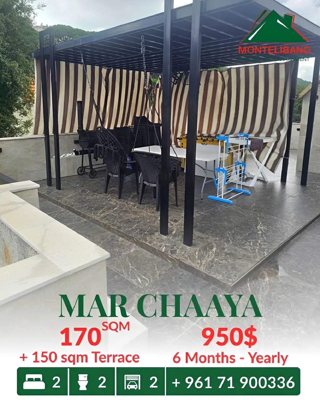 Apartment for rent in Mar Chaaya