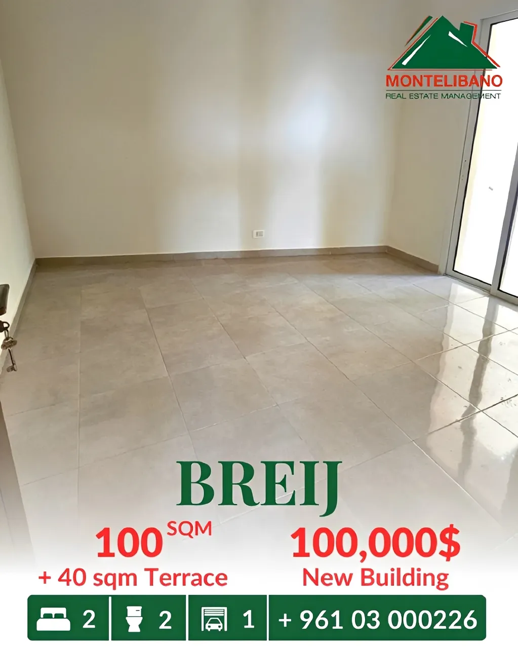 Apartment for sale in Breij, Lebanon