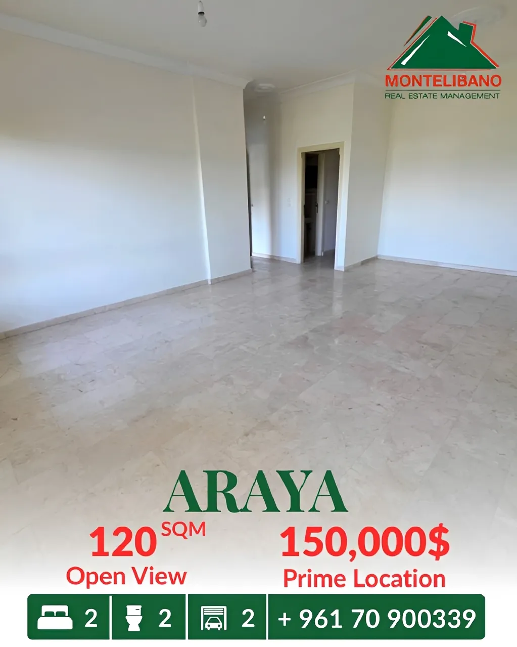 Apartment for sale in Aaraiya