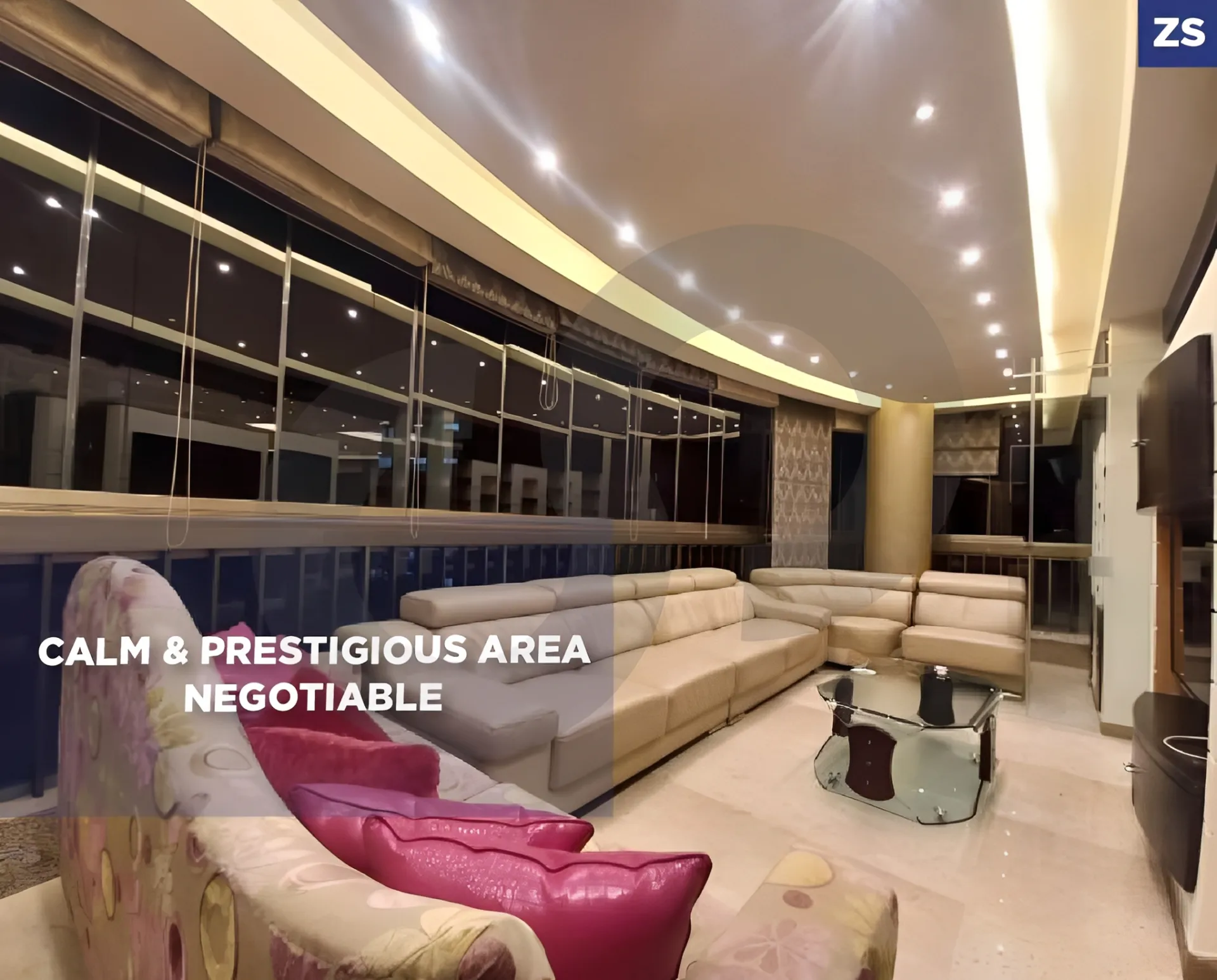 Apartment for Rent in Raoucheh, Beirut, Lebanon - 4 bed, 5 bath