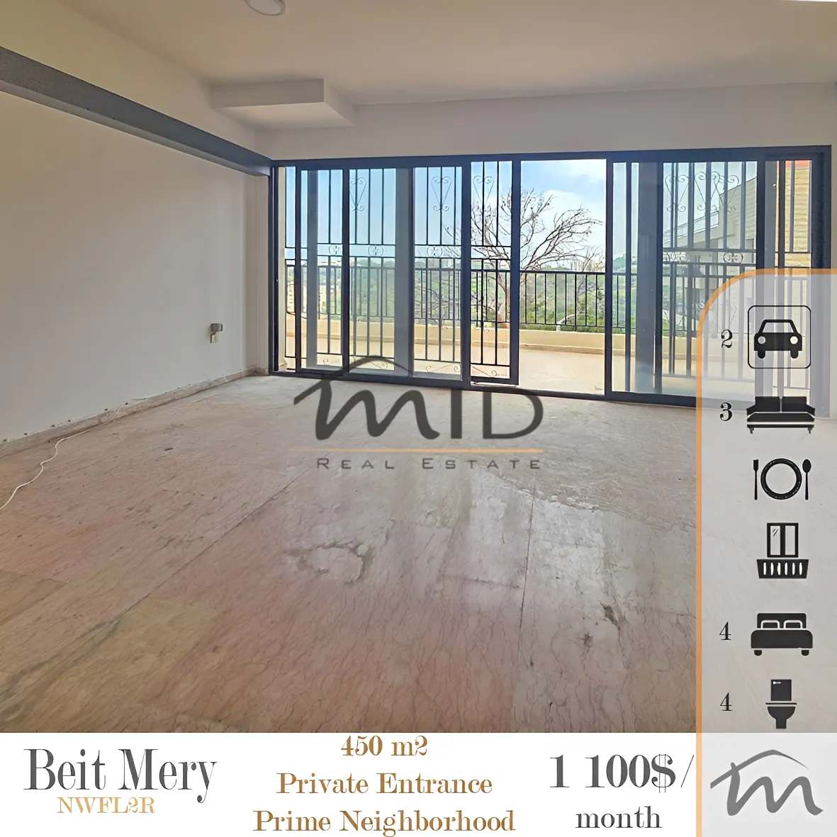 Apartment for rent in Beit meri, lebanon - 4 bed, 4.0 bath