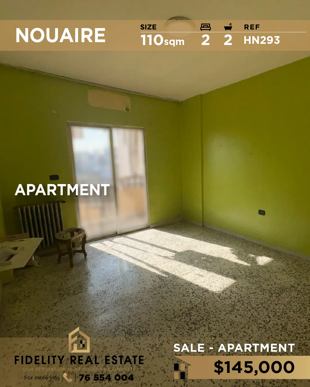 Apartment for sale in Nowayri, Bayrut, Lebanon - 2 bed, 2 bath