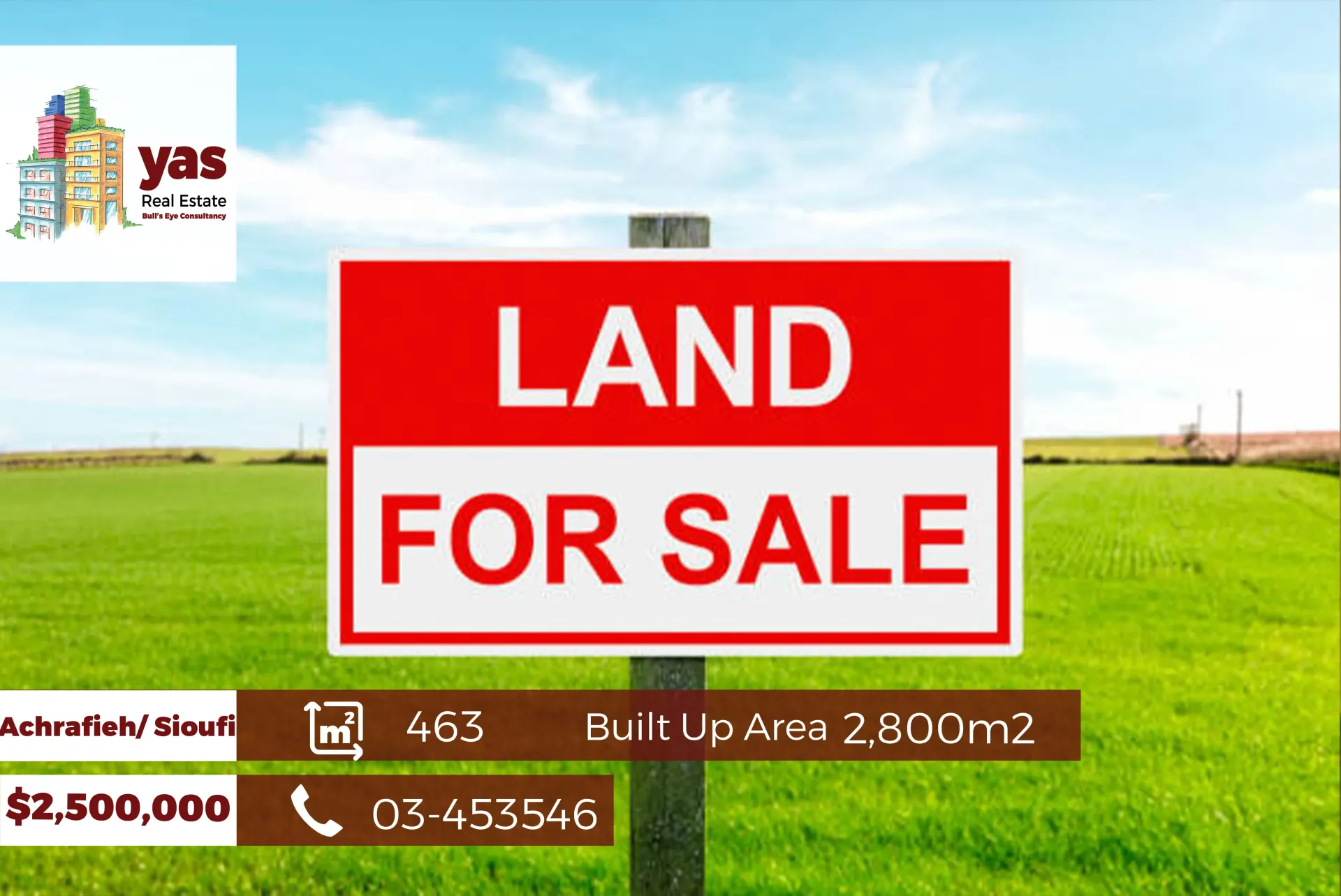 Land for Sale in Achrafieh