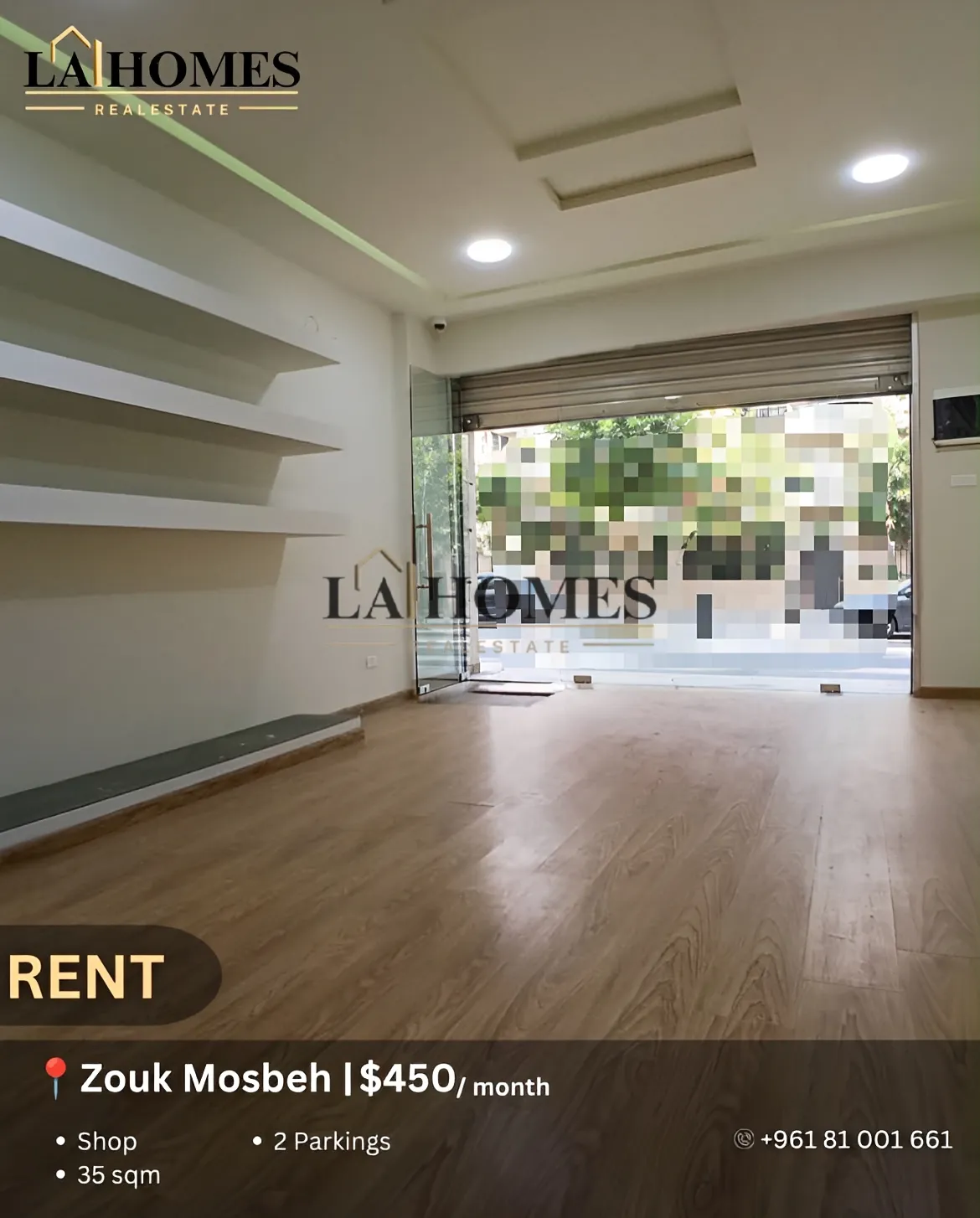 Shop for rent in Zouk Mosbeh