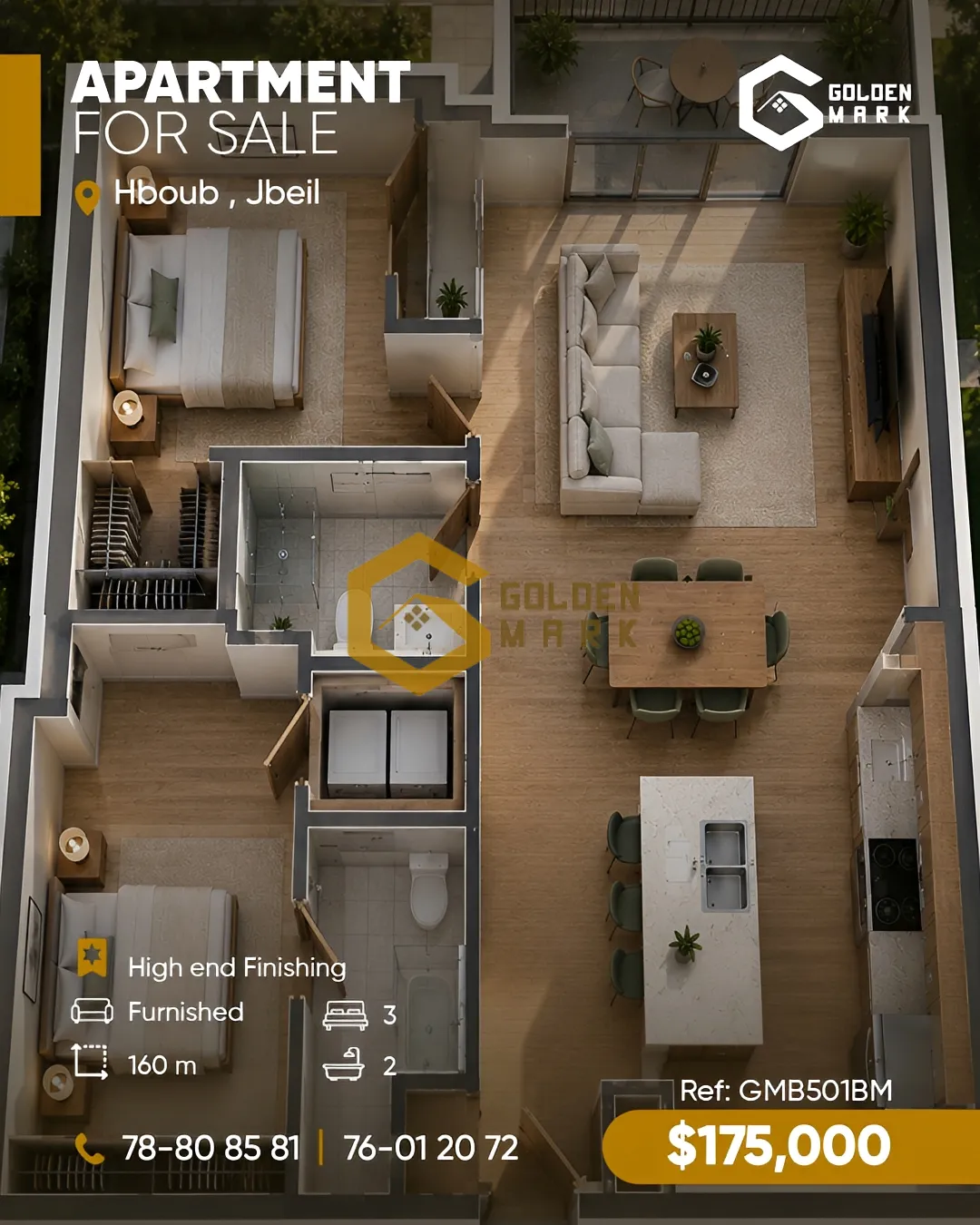 Apartment for Sale in Habboub