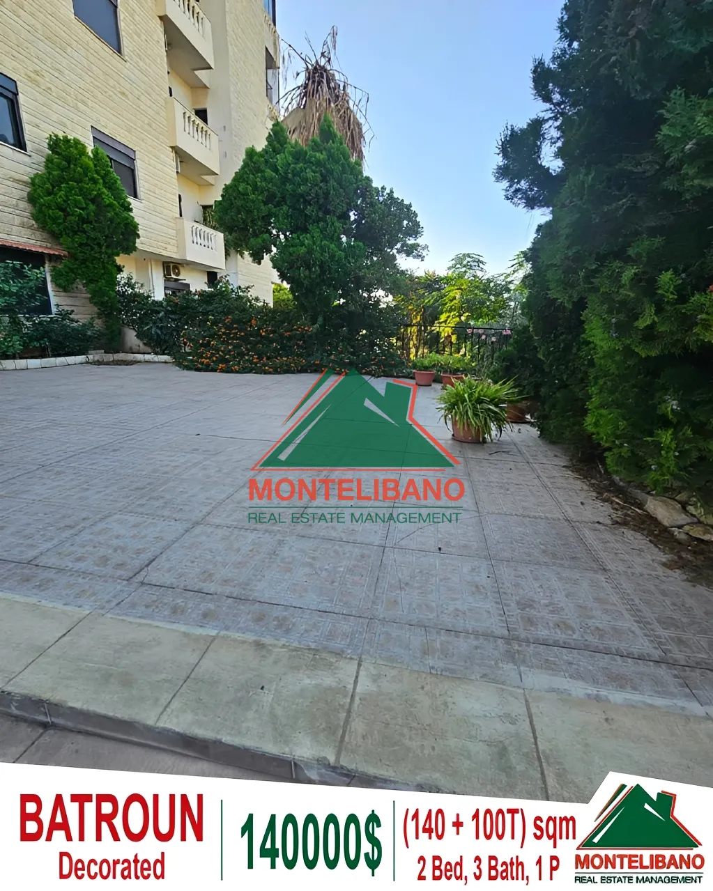 Apartment for Sale in Batroun, Lebanon - 3 bed, 2 bath