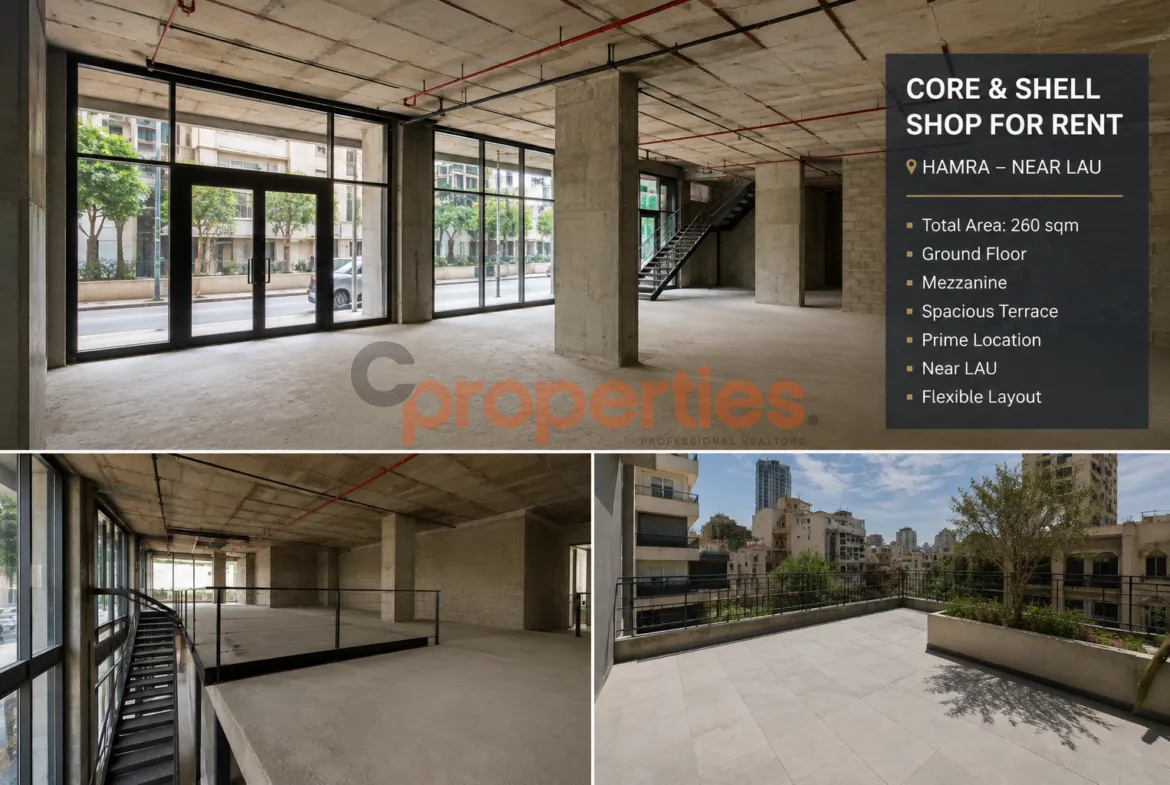 Shop for Rent in Hamra