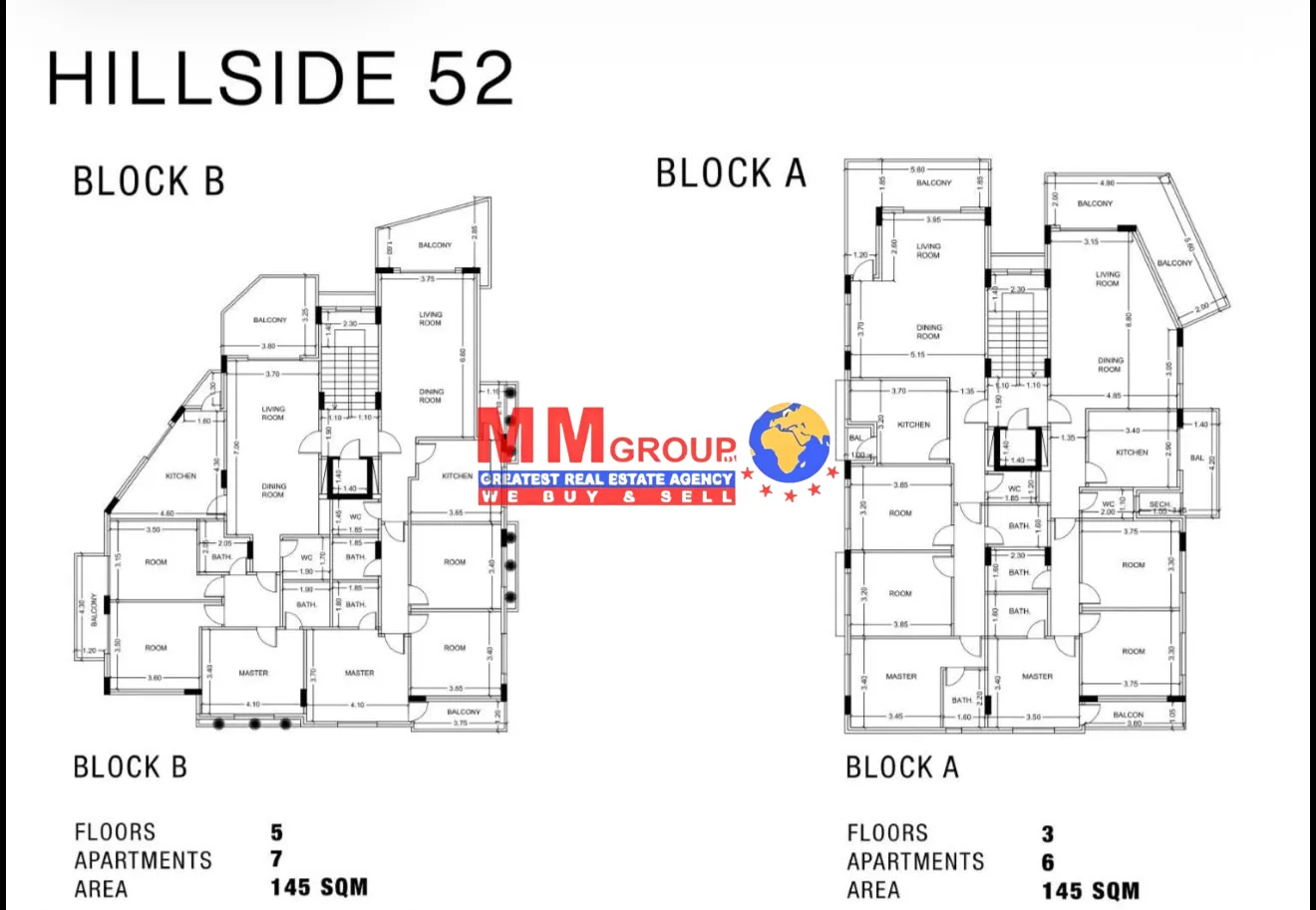 Apartment for Sale in Douar - 3 bed, 3 bath