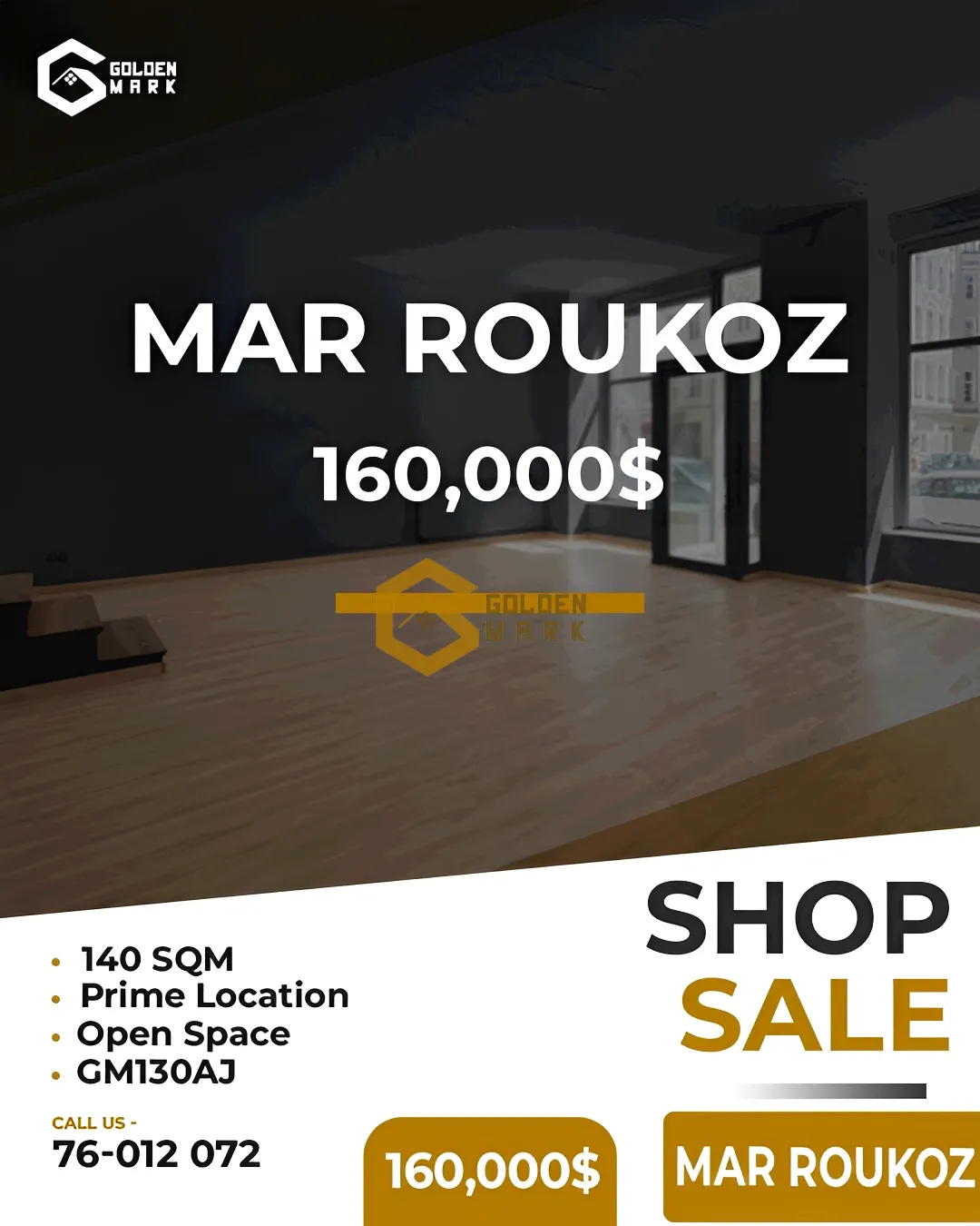 Shop for sale in Mar Roukoz
