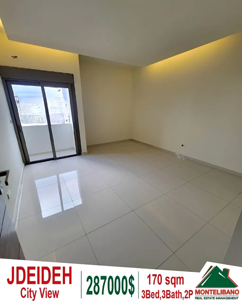 Apartment for sale in Jdeideh, Lebanon - 3 bed, 2 bath